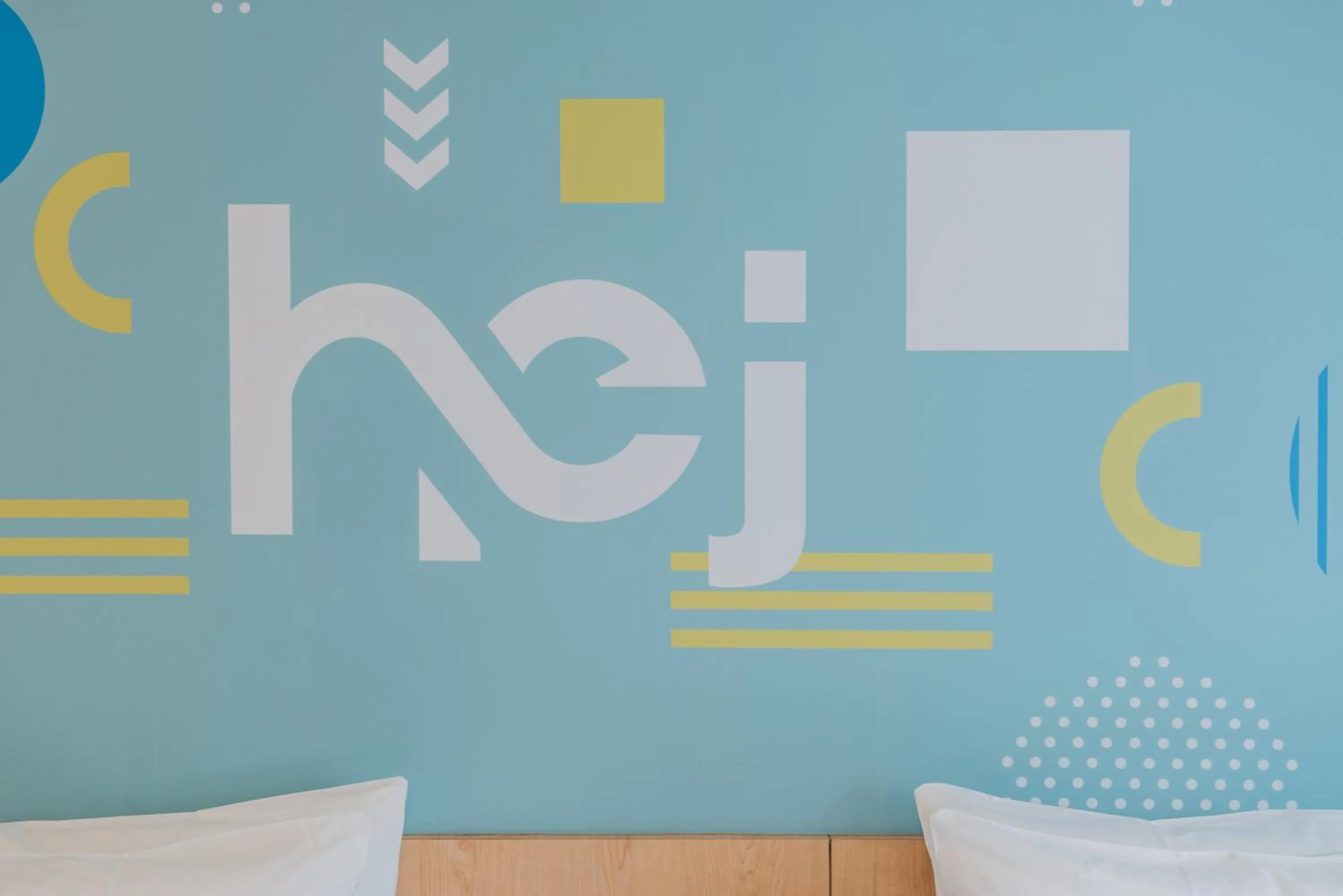 Photo of the whole room, Bed in Hej Taipei