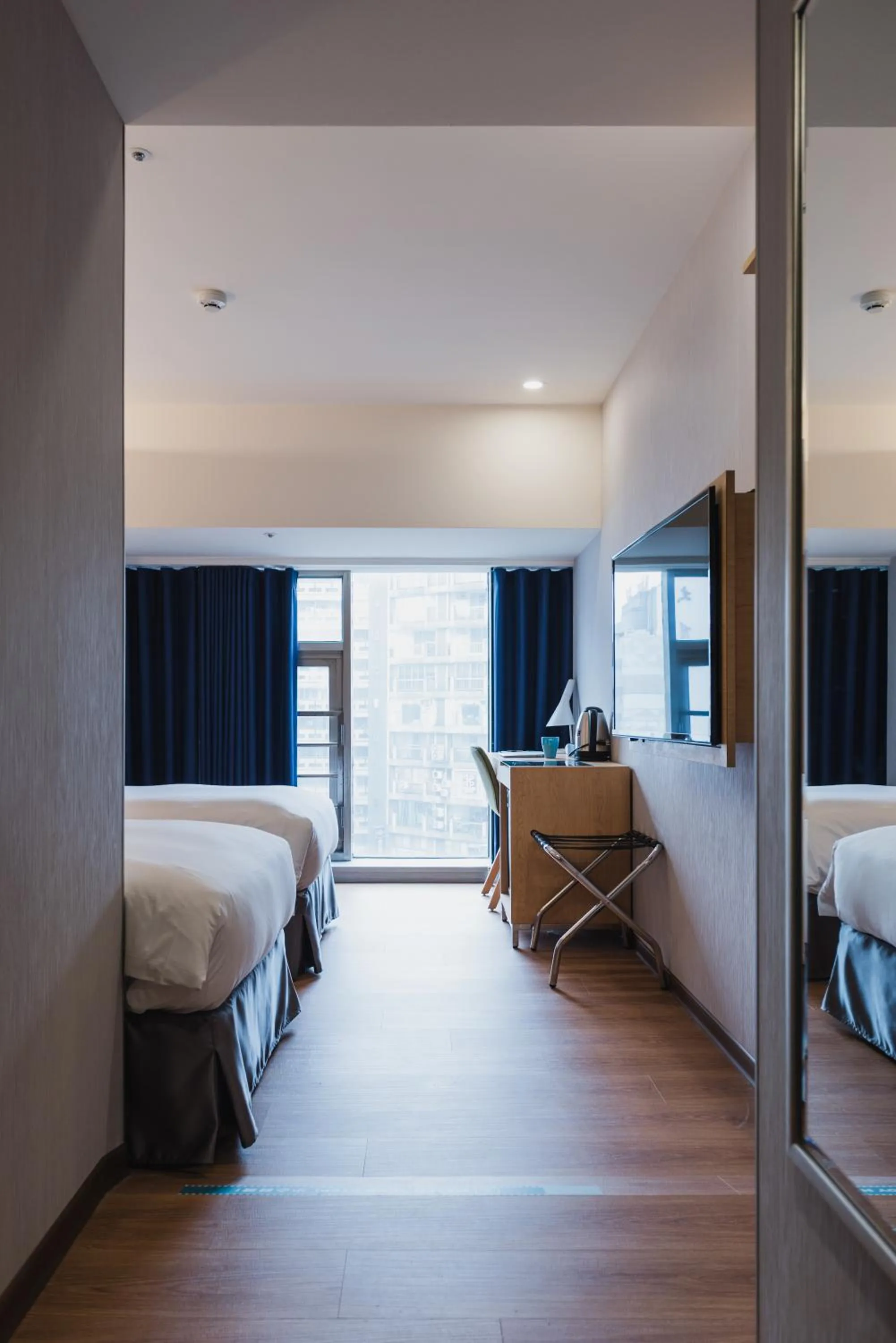 Photo of the whole room, Bed in Hej Taipei