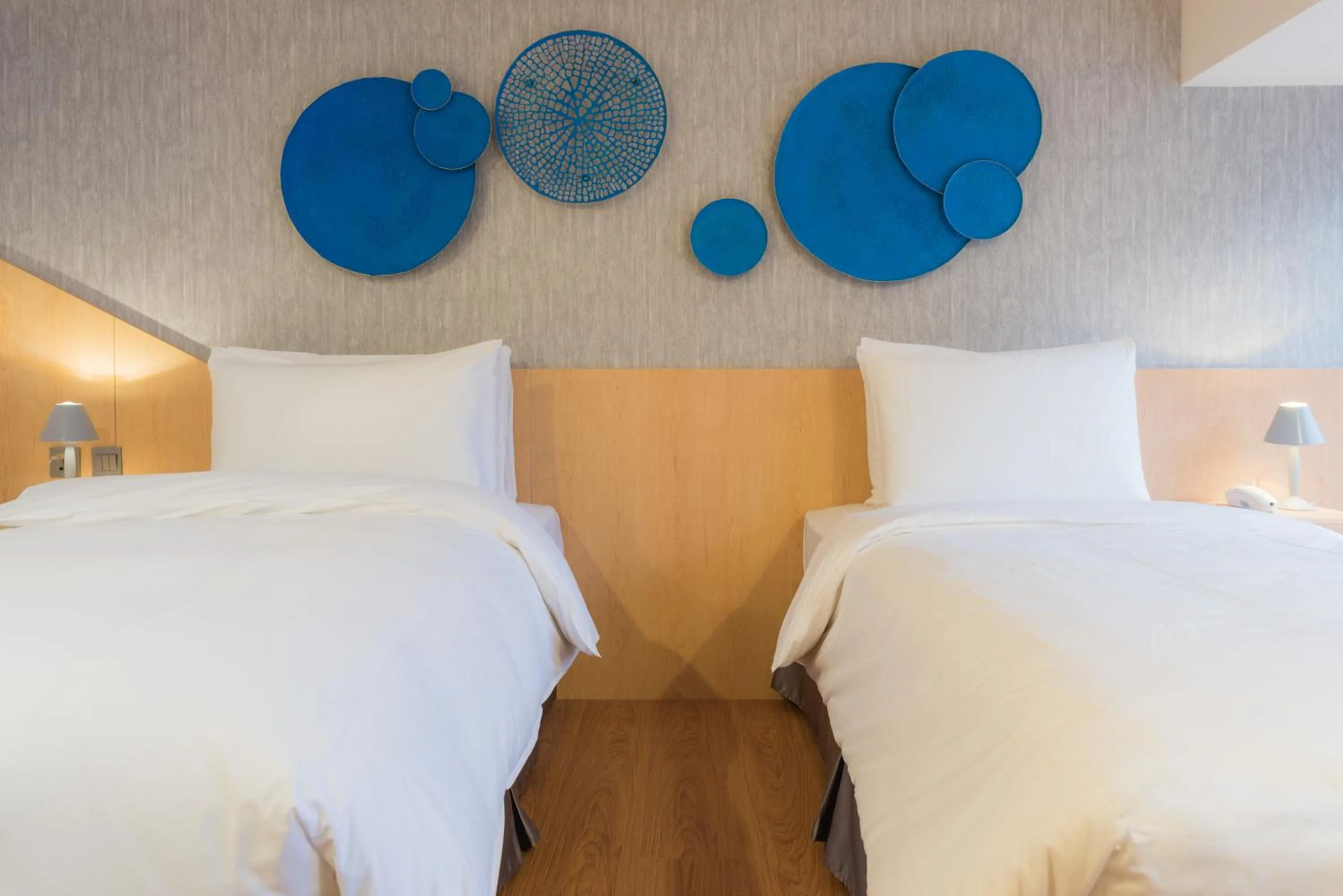 Photo of the whole room, Bed in Hej Taipei