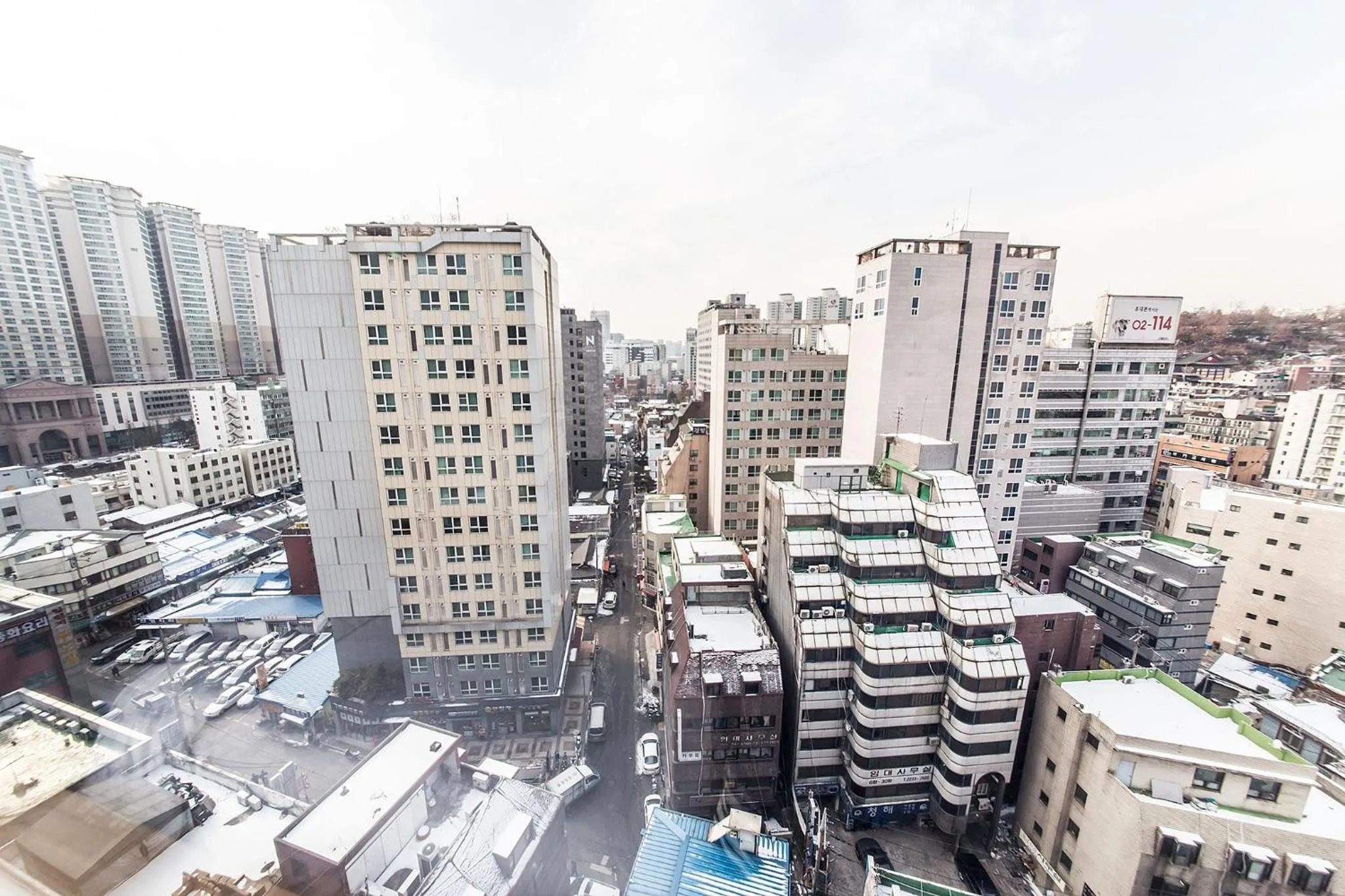 City view in Jongno Lumia Tourist Hotel