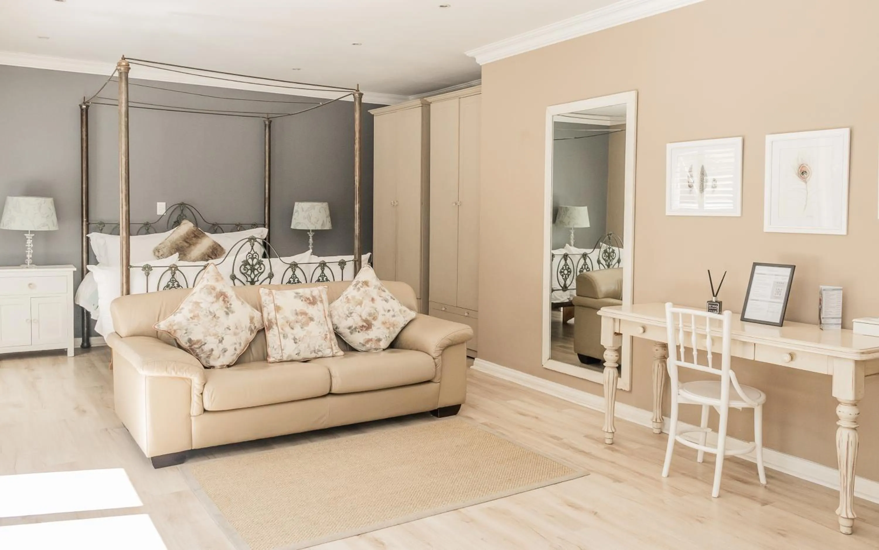 Bed in The Wesley Boutique Hotel & Spa