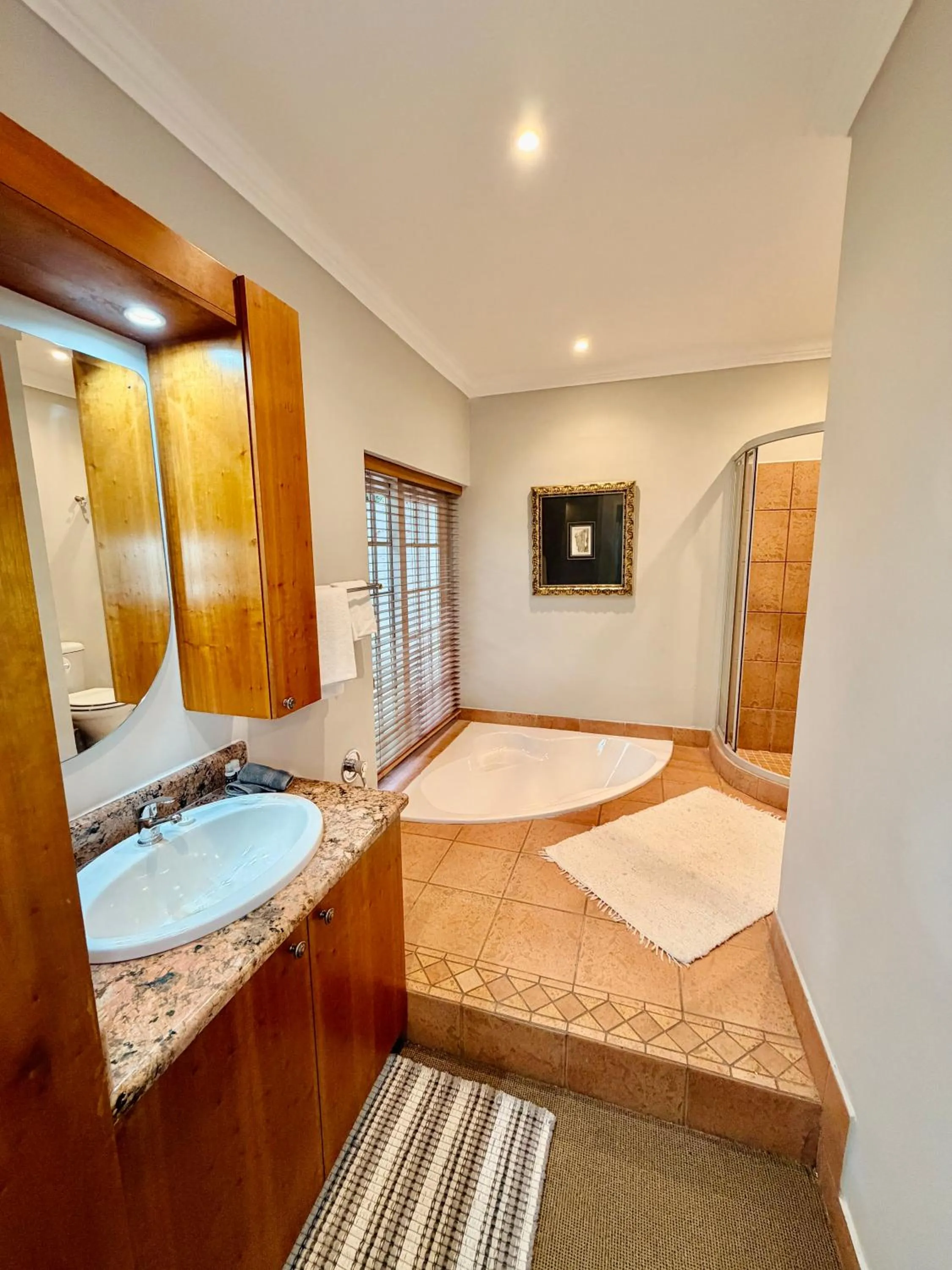 Bathroom, Bed in The Wesley Boutique Hotel & Spa