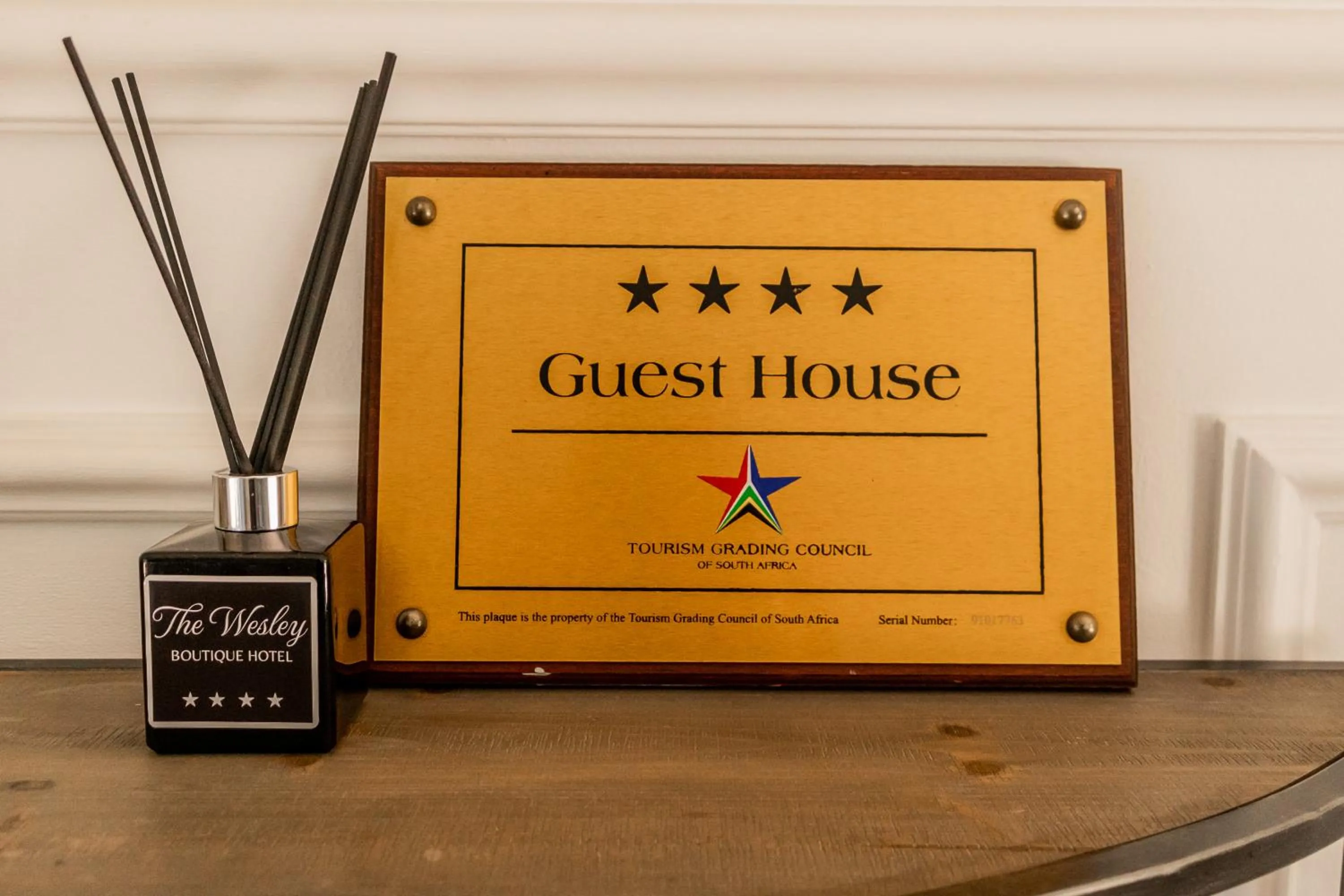 Logo/Certificate/Sign in The Wesley Boutique Hotel & Spa