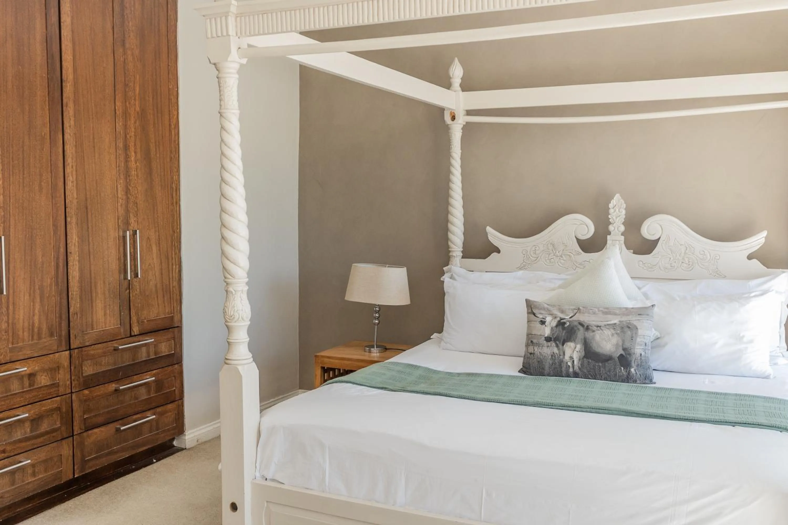 Bed in The Wesley Boutique Hotel & Spa