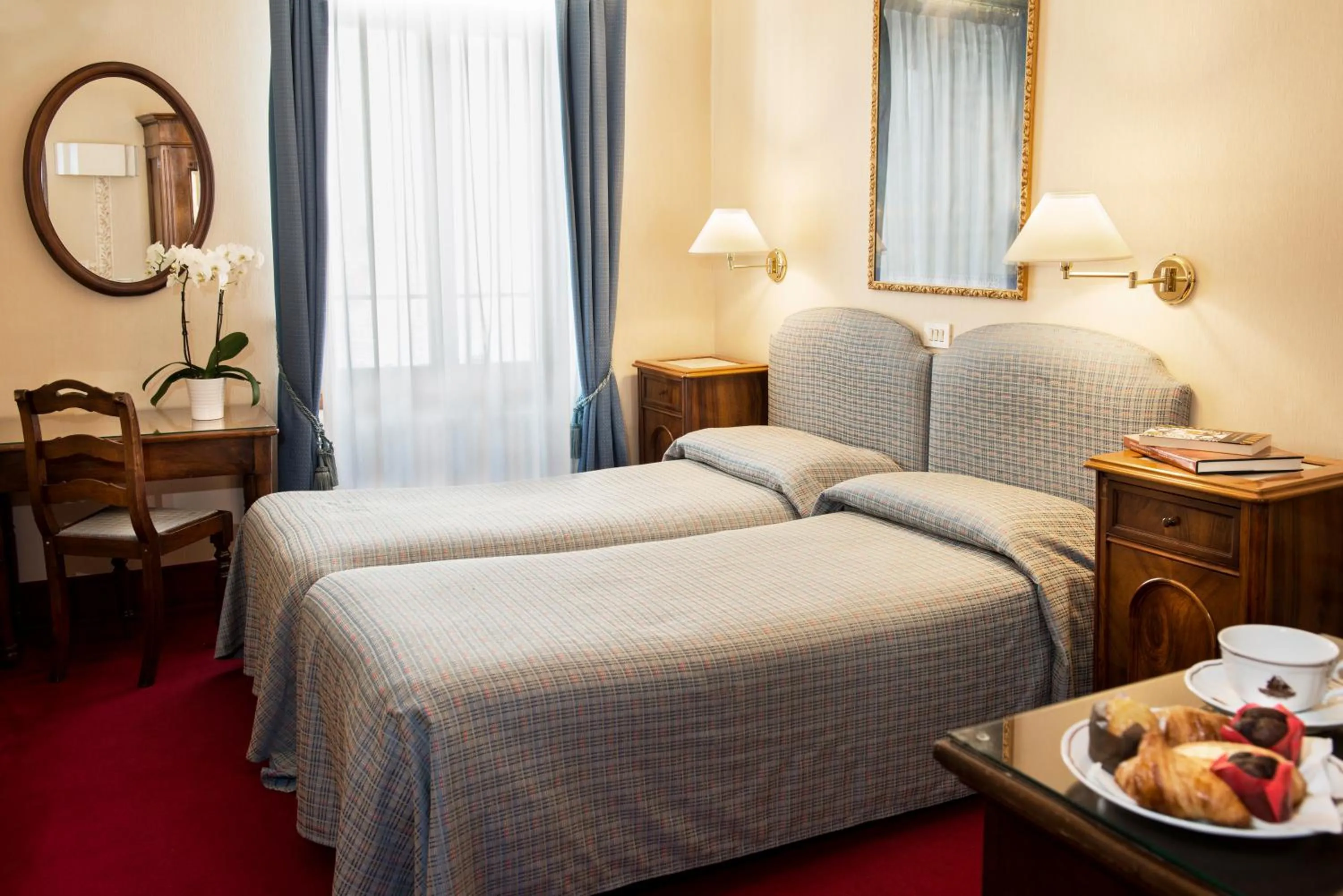 Bed in Hotel Agli Alboretti