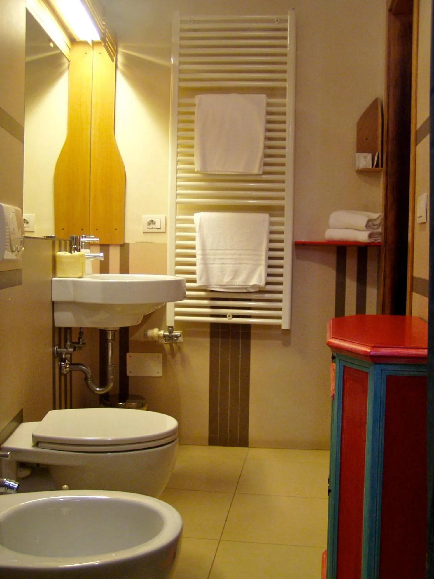 Bathroom in b&b allo squero