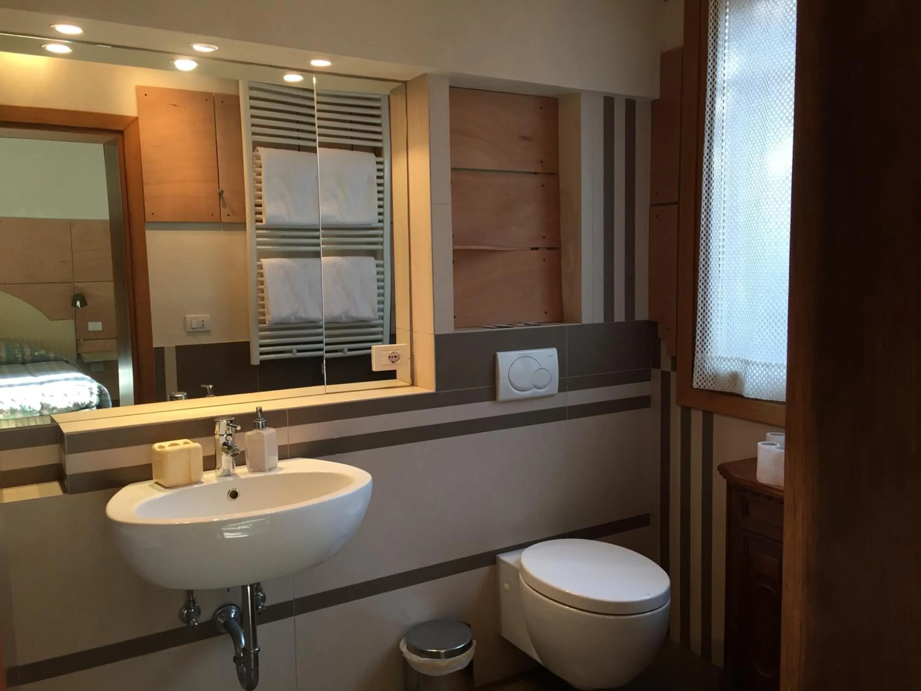 Bathroom in b&b allo squero