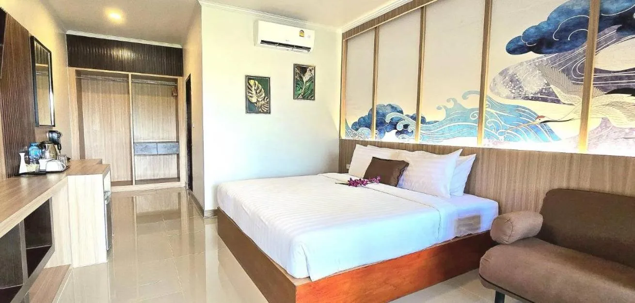 Bed in Diamond Cave Resort