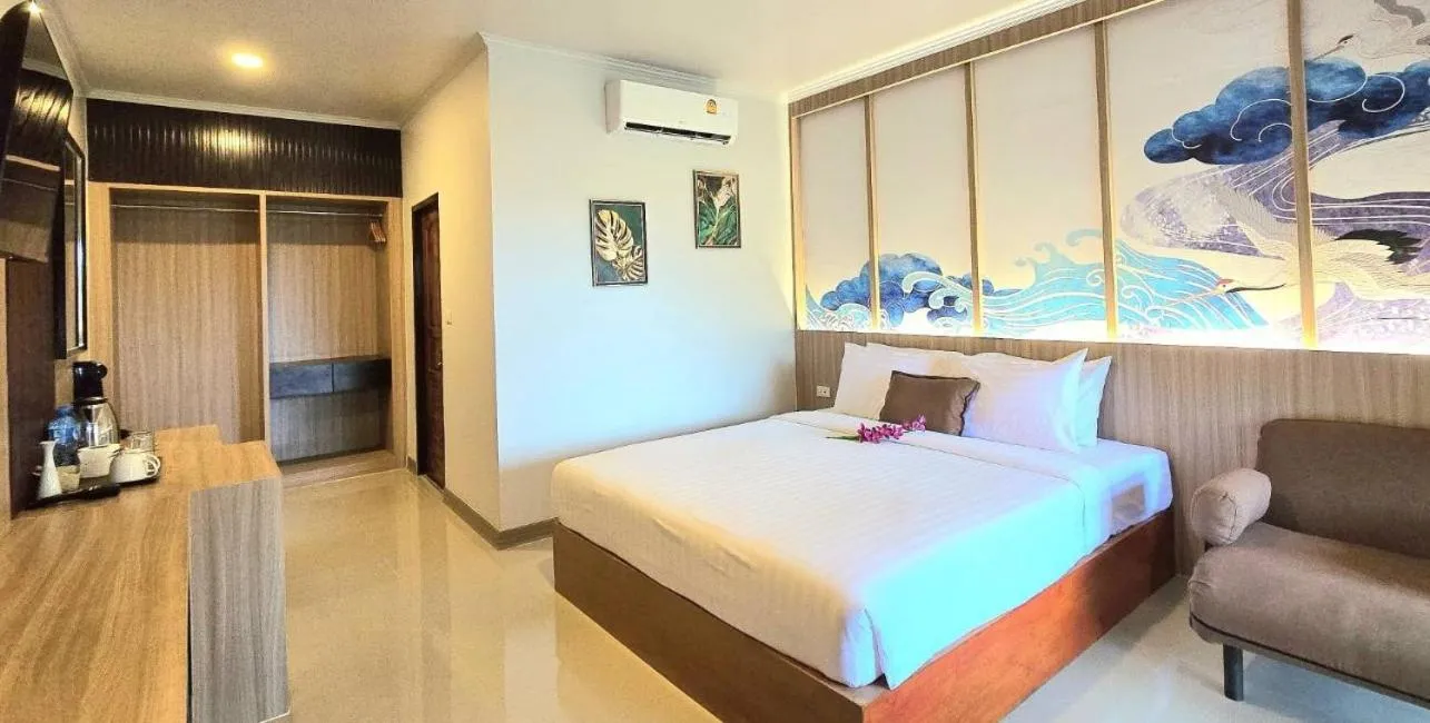 Bed in Diamond Cave Resort