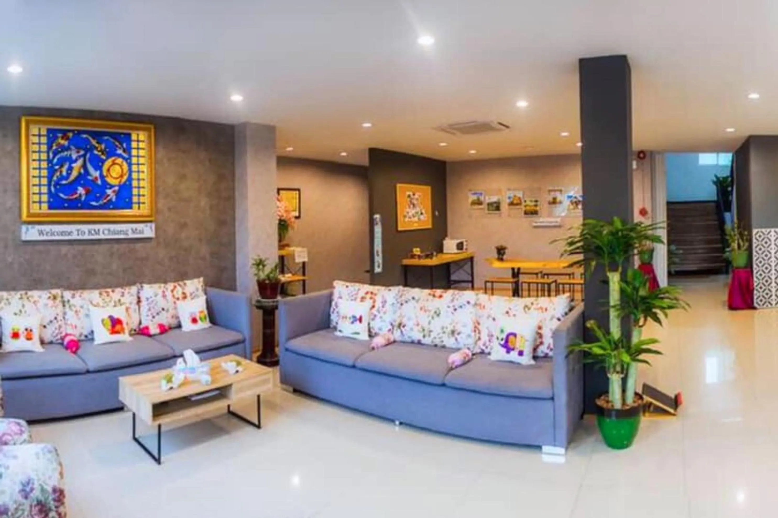 Lobby or reception in Km Hotel Chiang Mai
