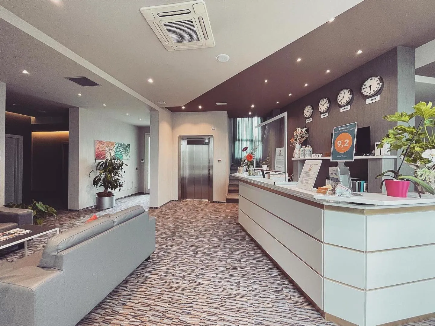 Staff in Hotel Enjoy