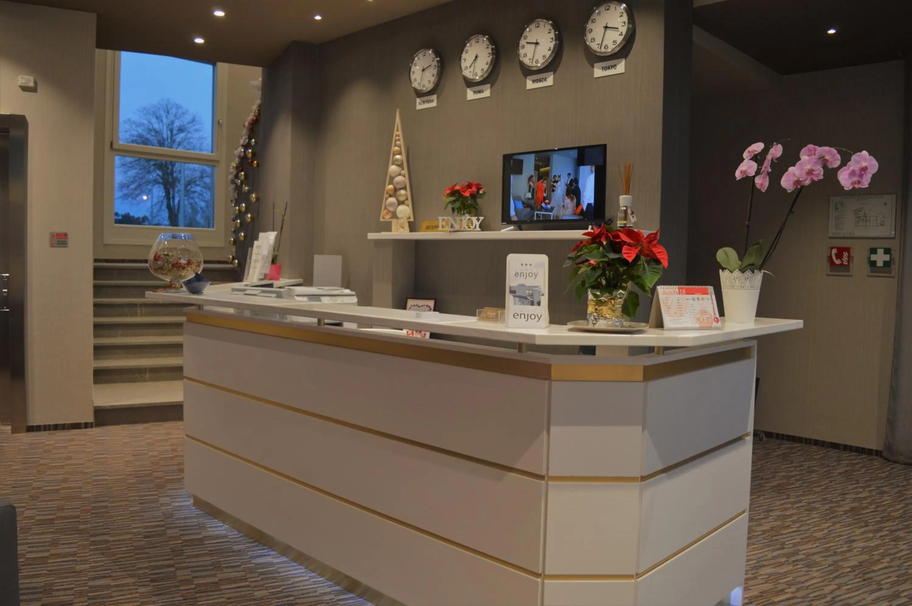 Staff in Hotel Enjoy