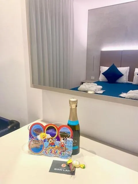 Bed in Hotel Simi Lan