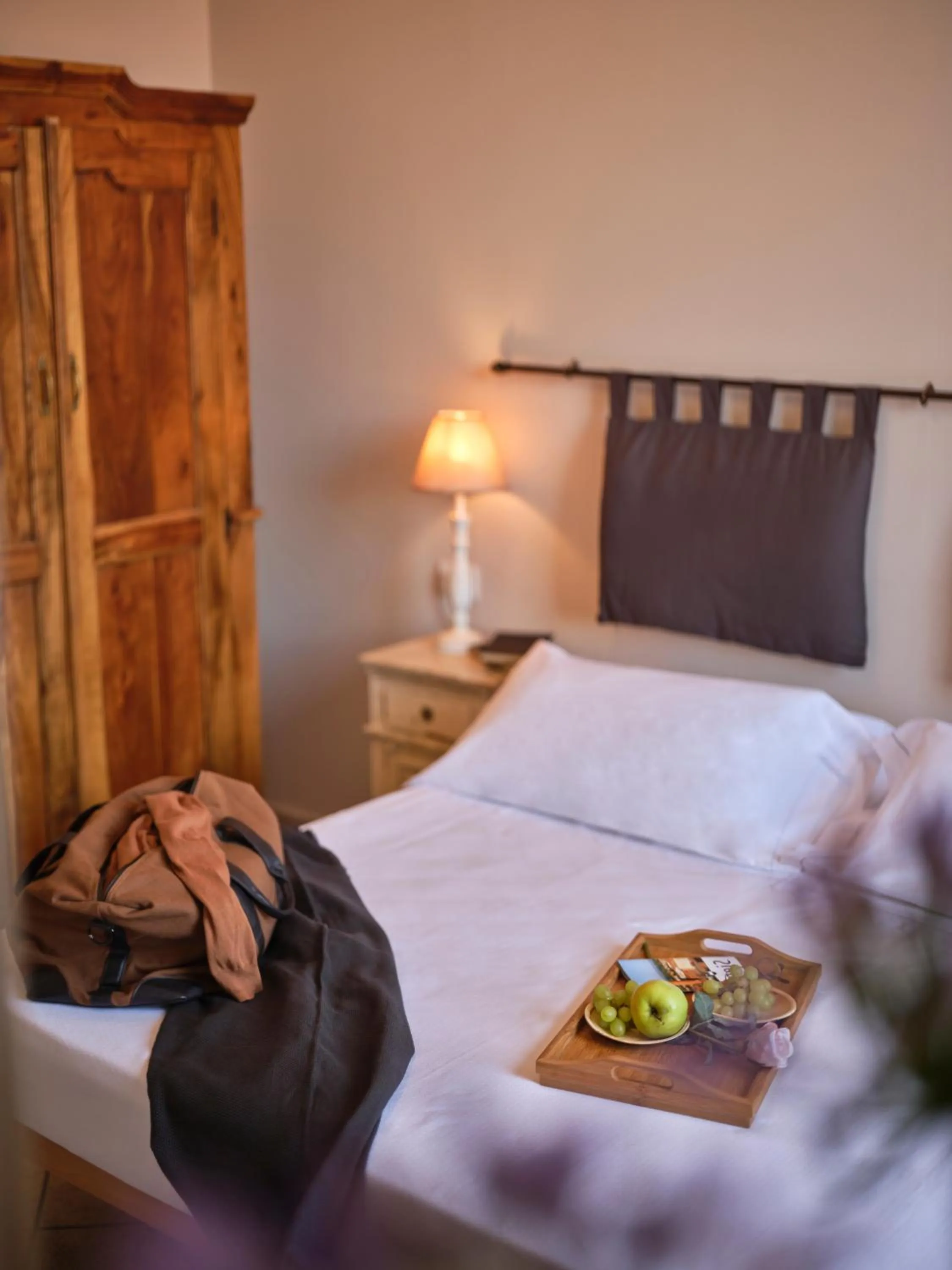 Bedroom, Bed in I Terzi Di Siena - Rooms Only