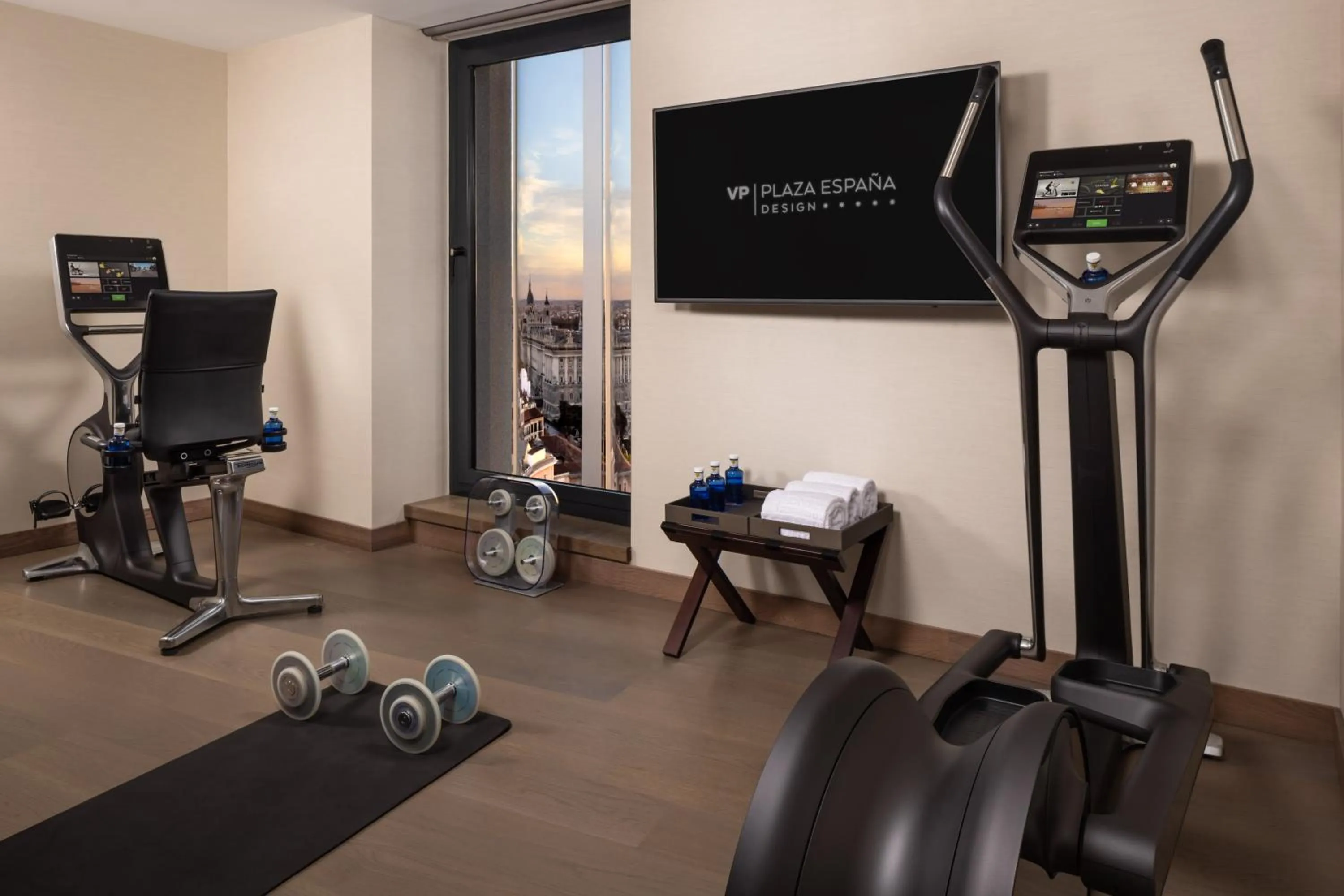 Fitness centre/facilities in VP Plaza España Design