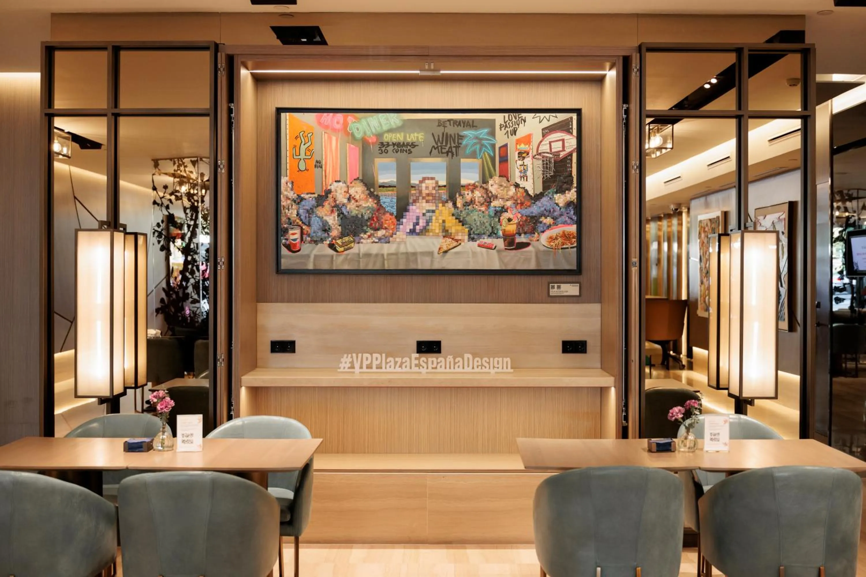 Lobby or reception in VP Plaza España Design