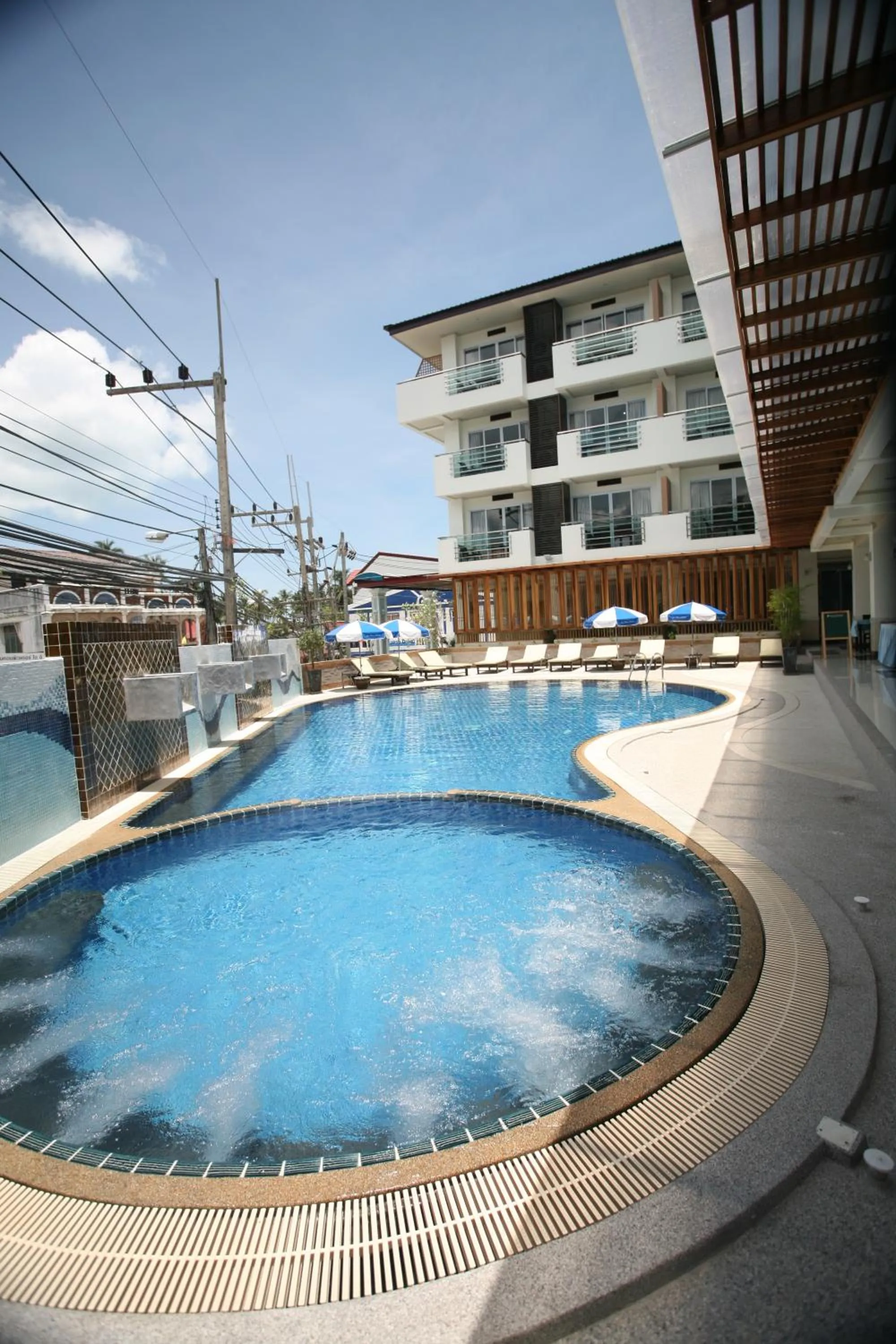 Swimming pool in First Residence Hotel
