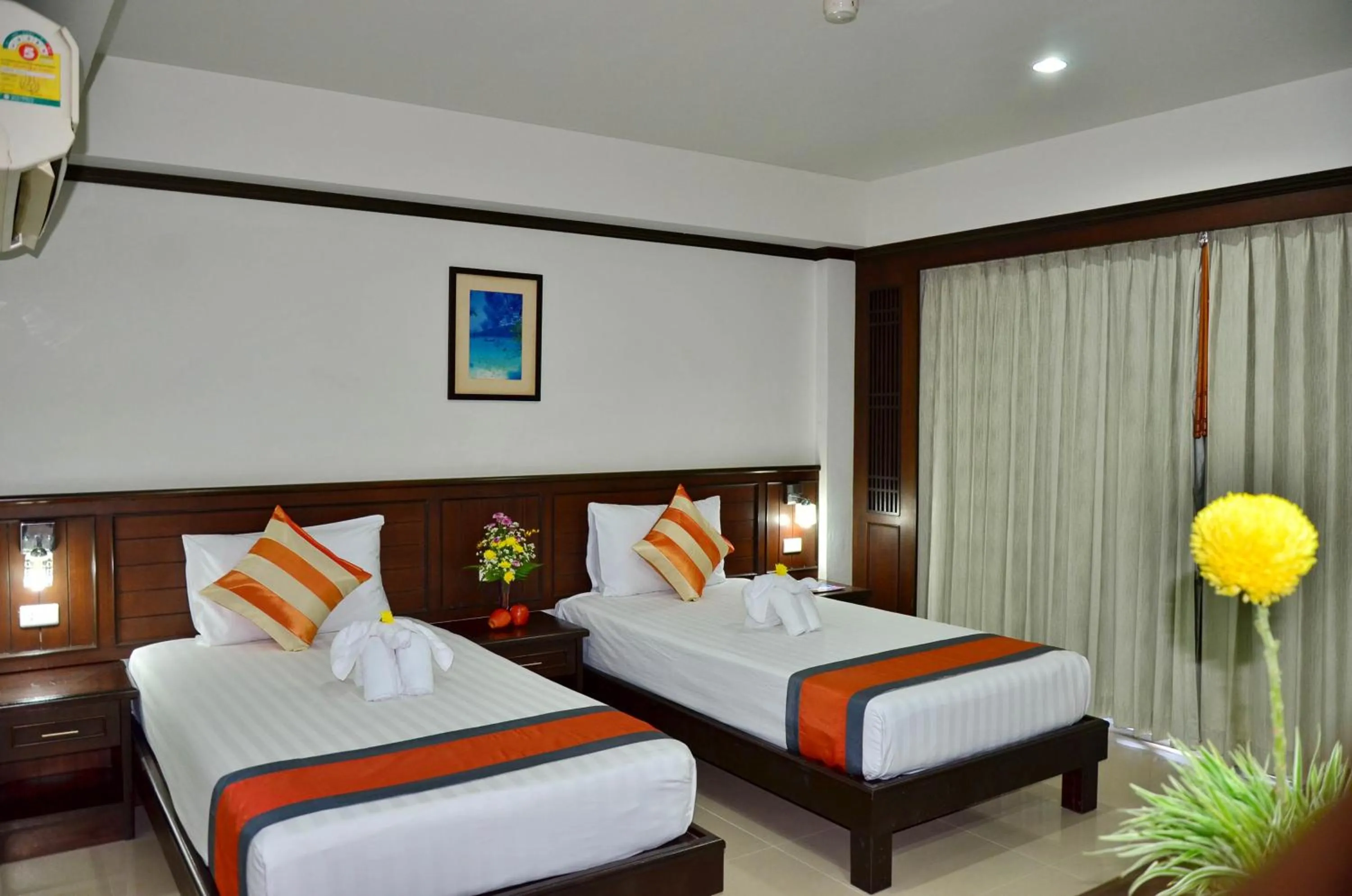 Bed in First Residence Hotel