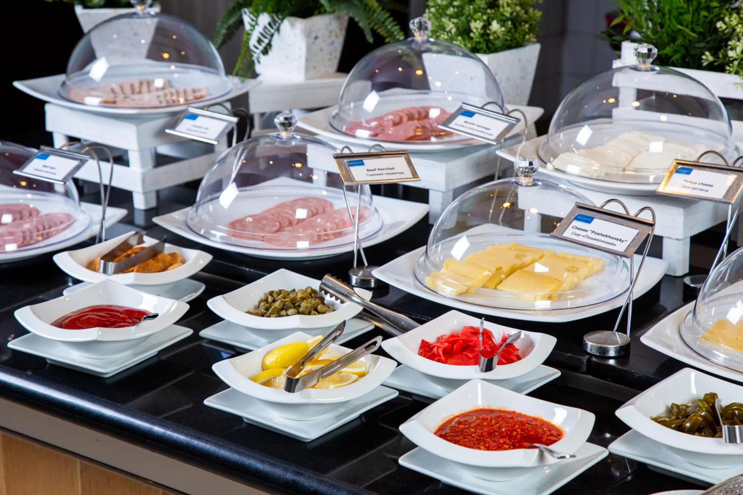 Breakfast in Rahat Palace Hotel