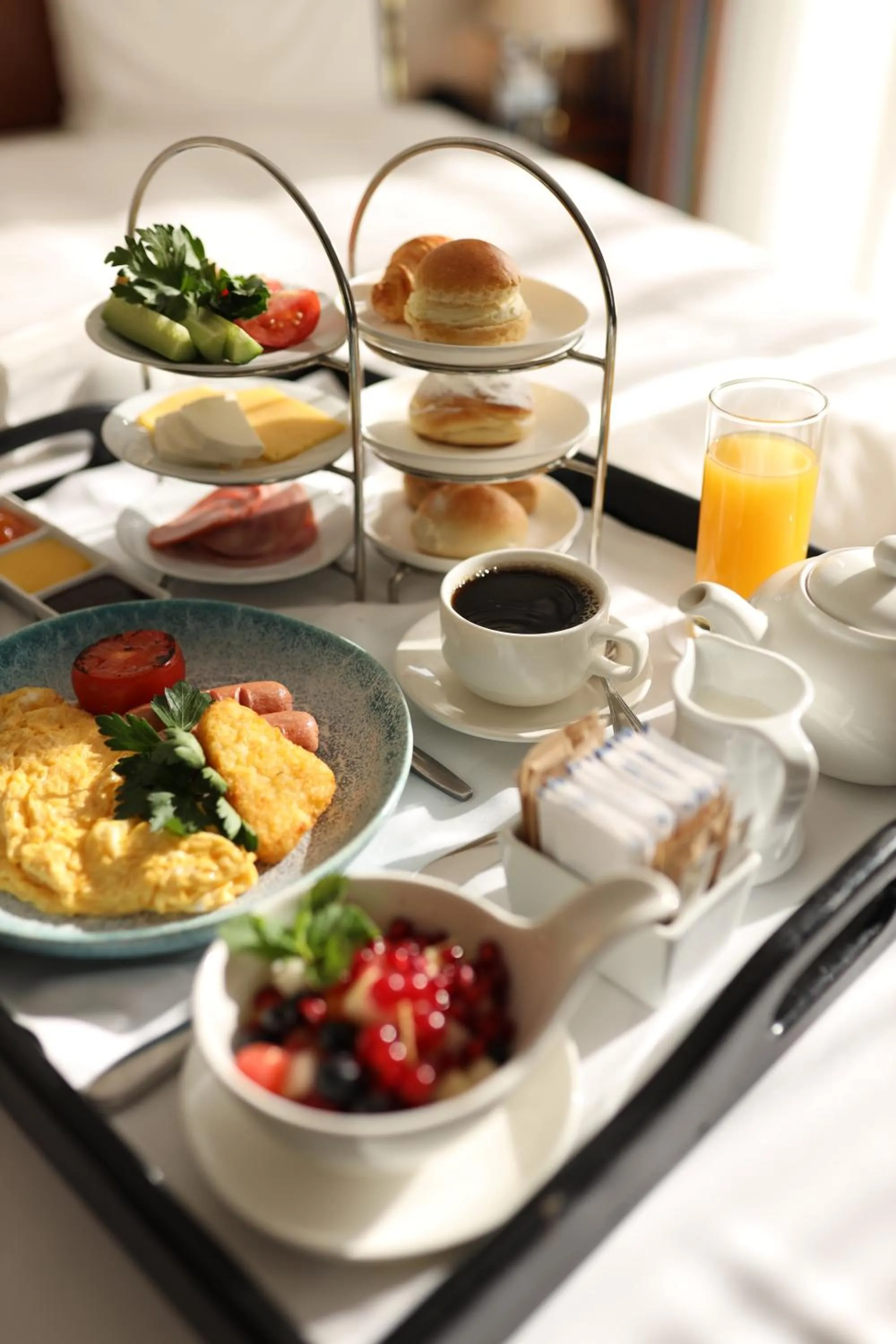 Breakfast in Rahat Palace Hotel