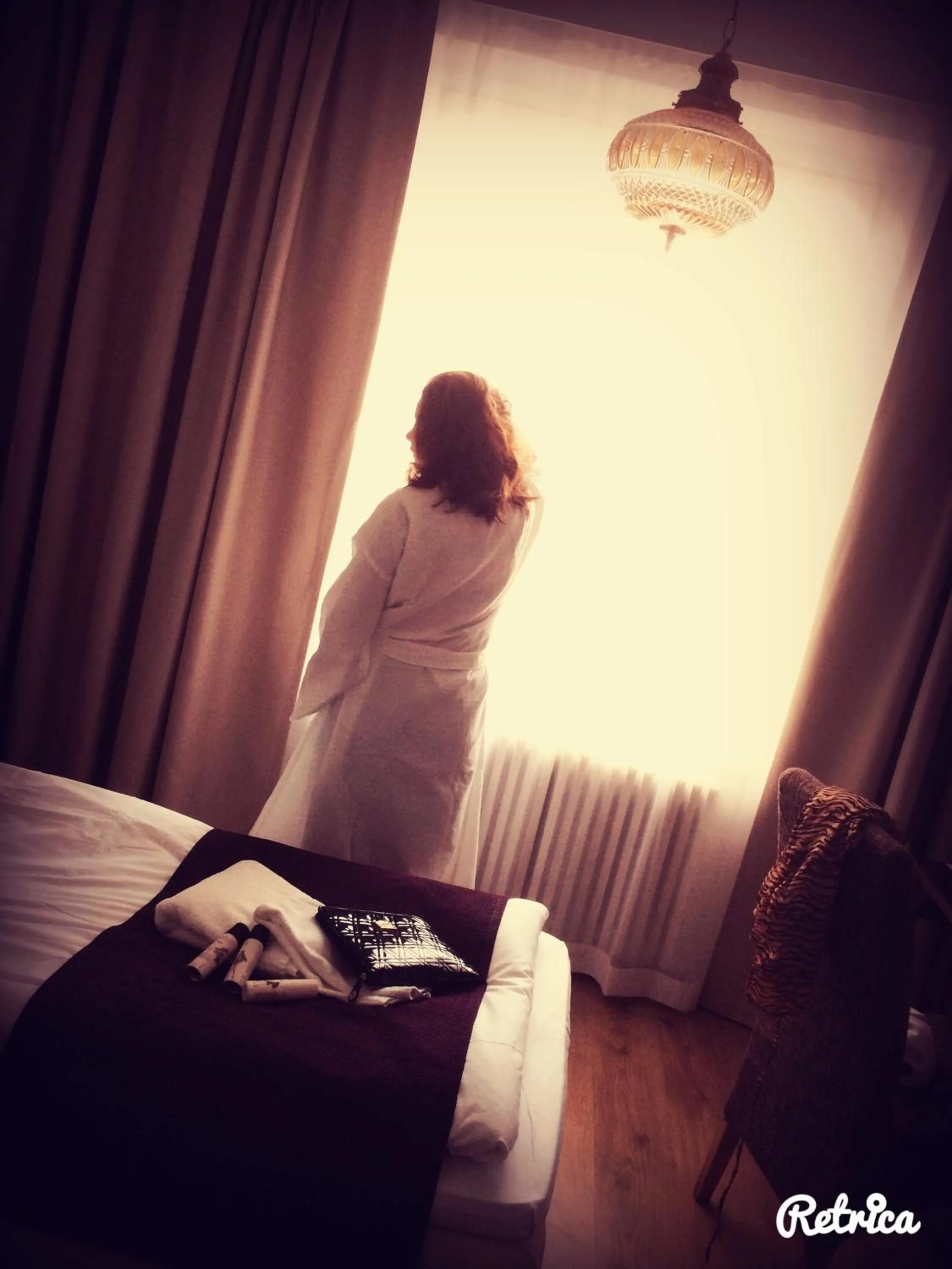 Photo of the whole room, Bed in Loimaan Seurahuone