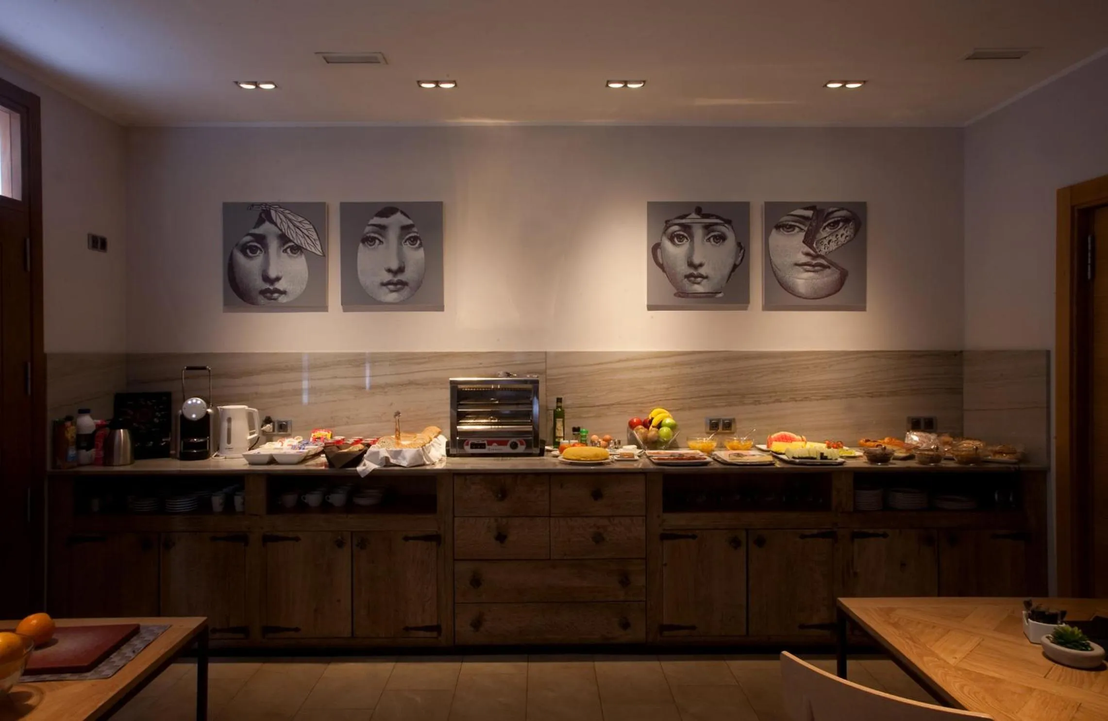 Breakfast in Hospederia Chapitel