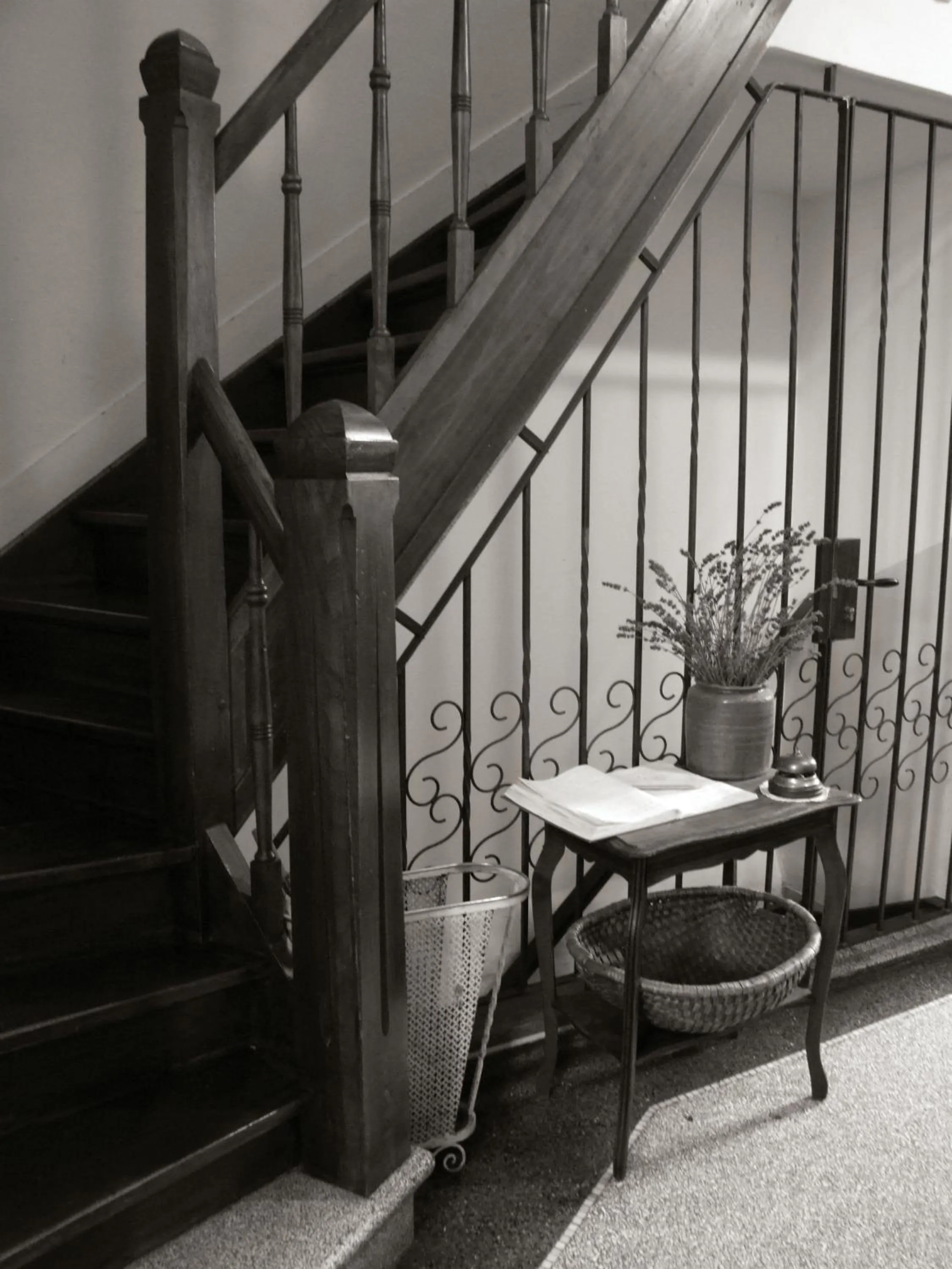 Lobby or reception in Logis Pastis