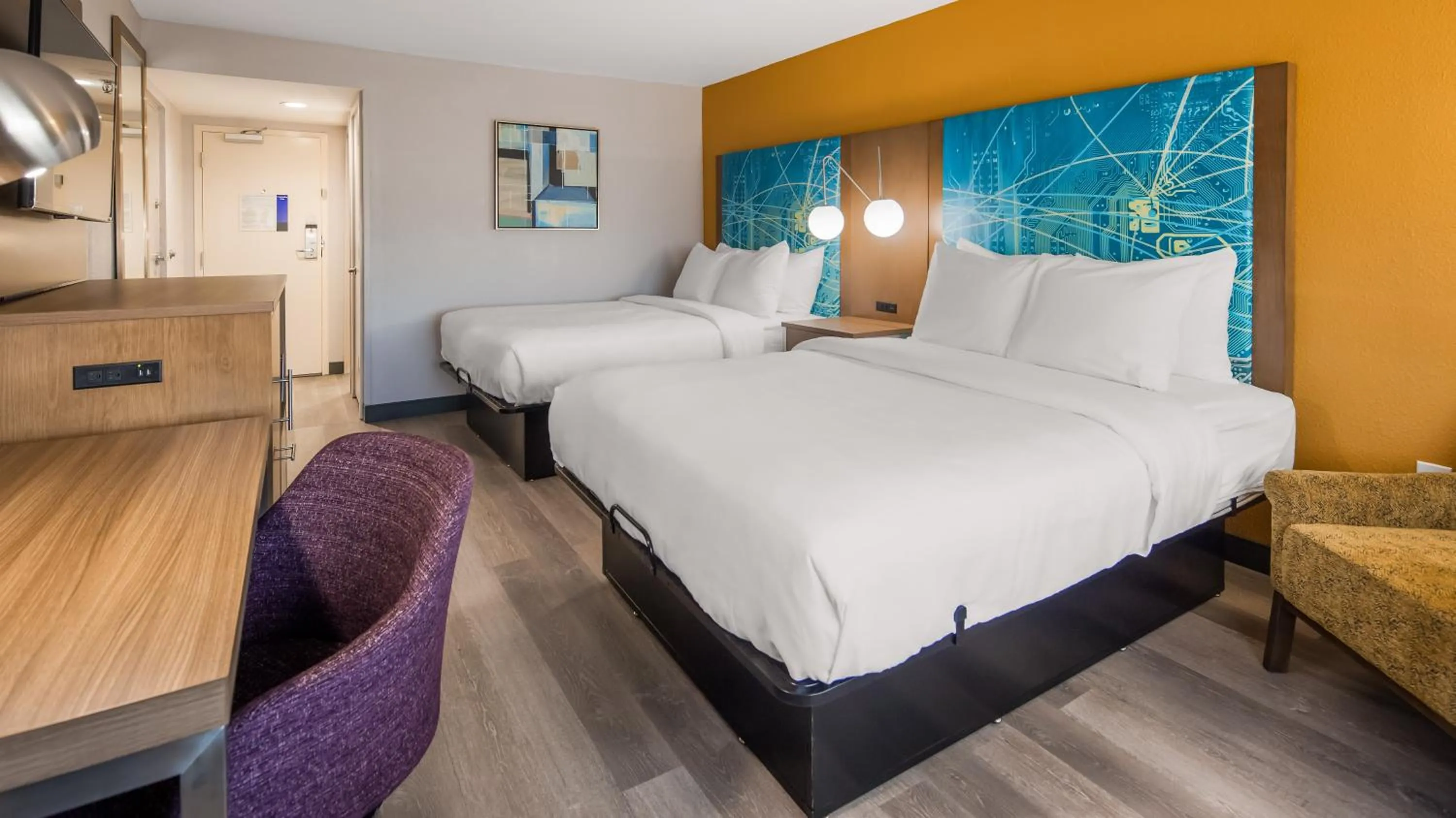 Bedroom, Bed in Best Western Plus Raleigh Crabtree Valley Hotel