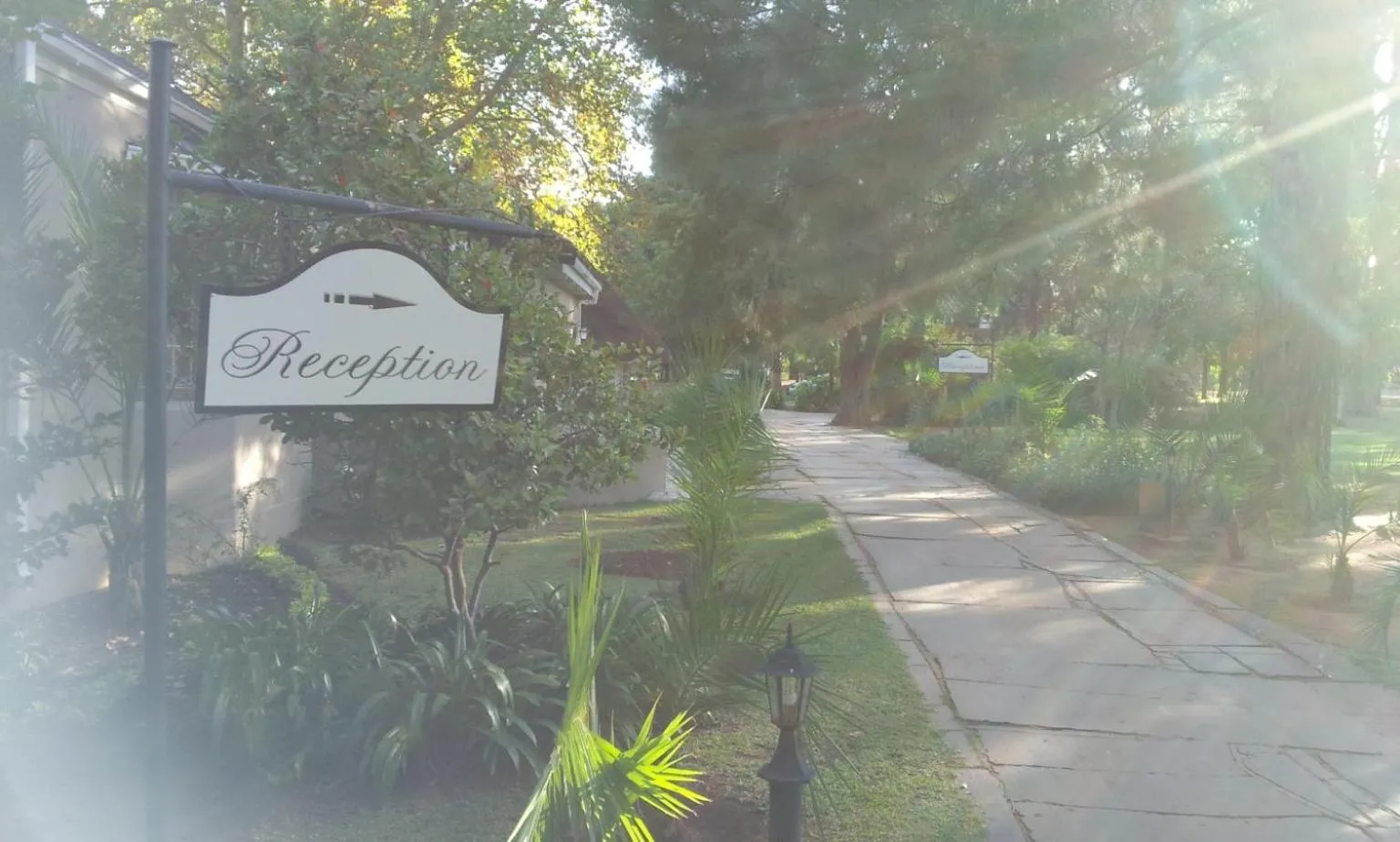 Garden in Farmhouse Lodge