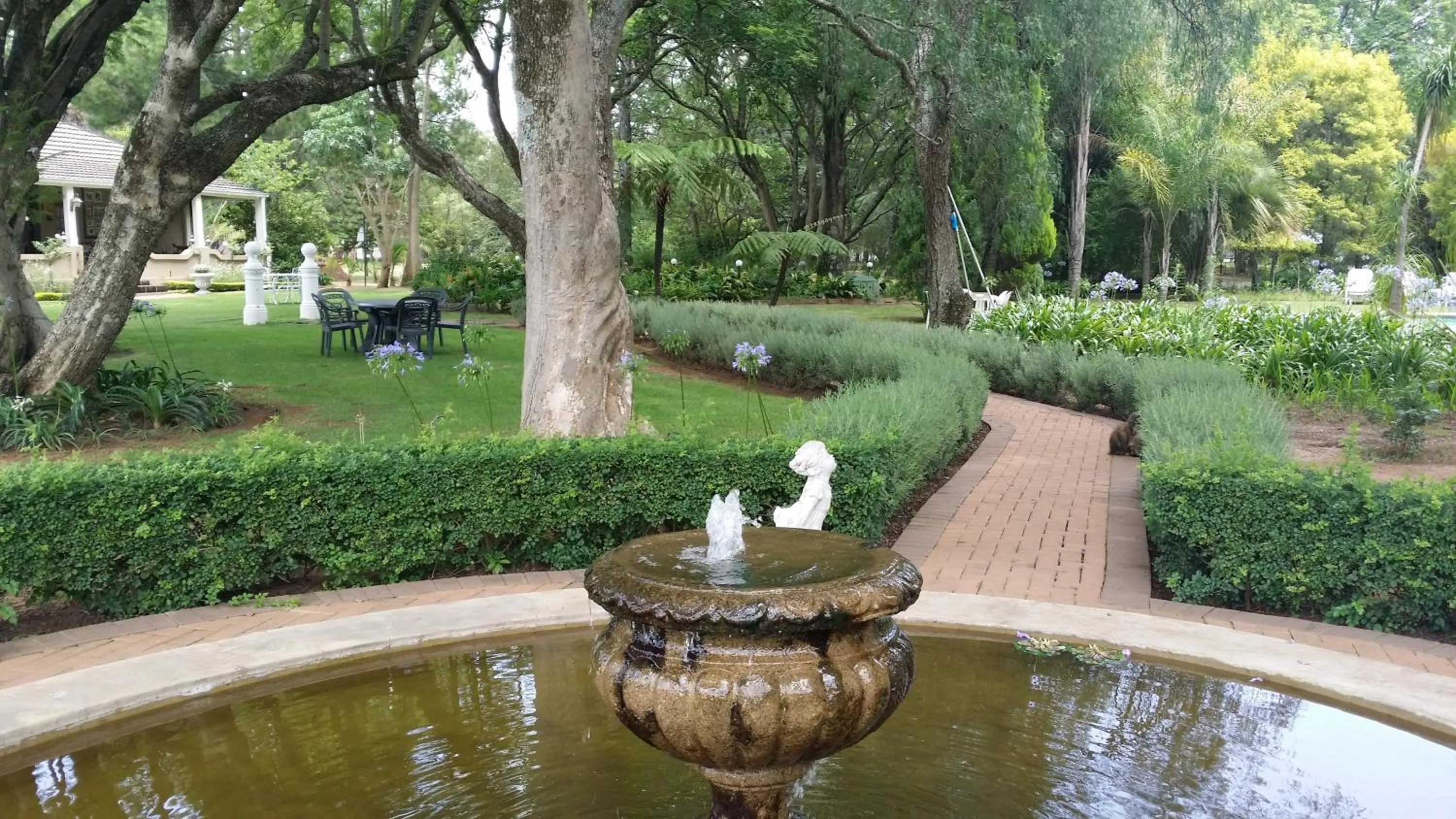 Garden in Farmhouse Lodge