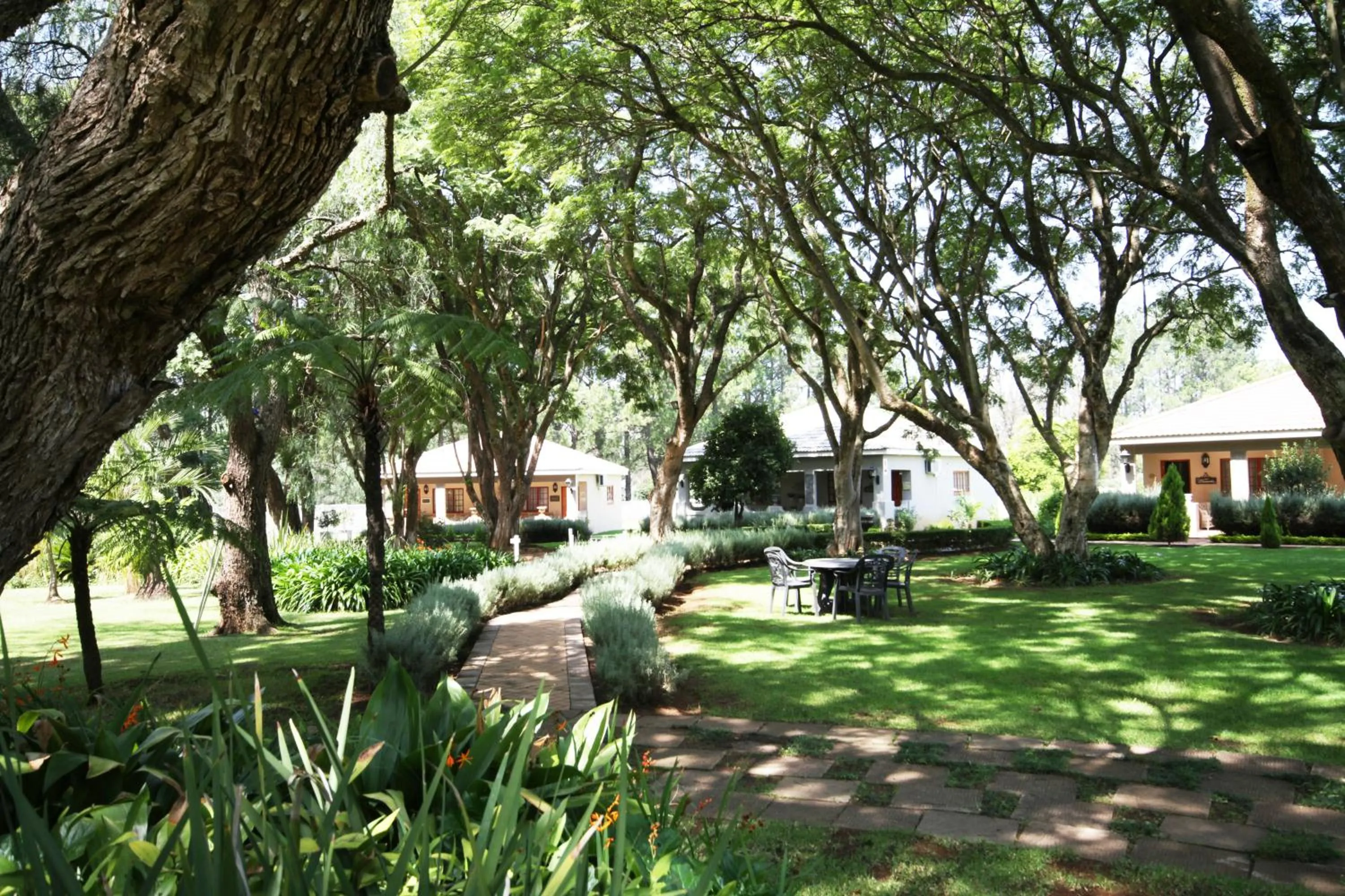 Garden in Farmhouse Lodge