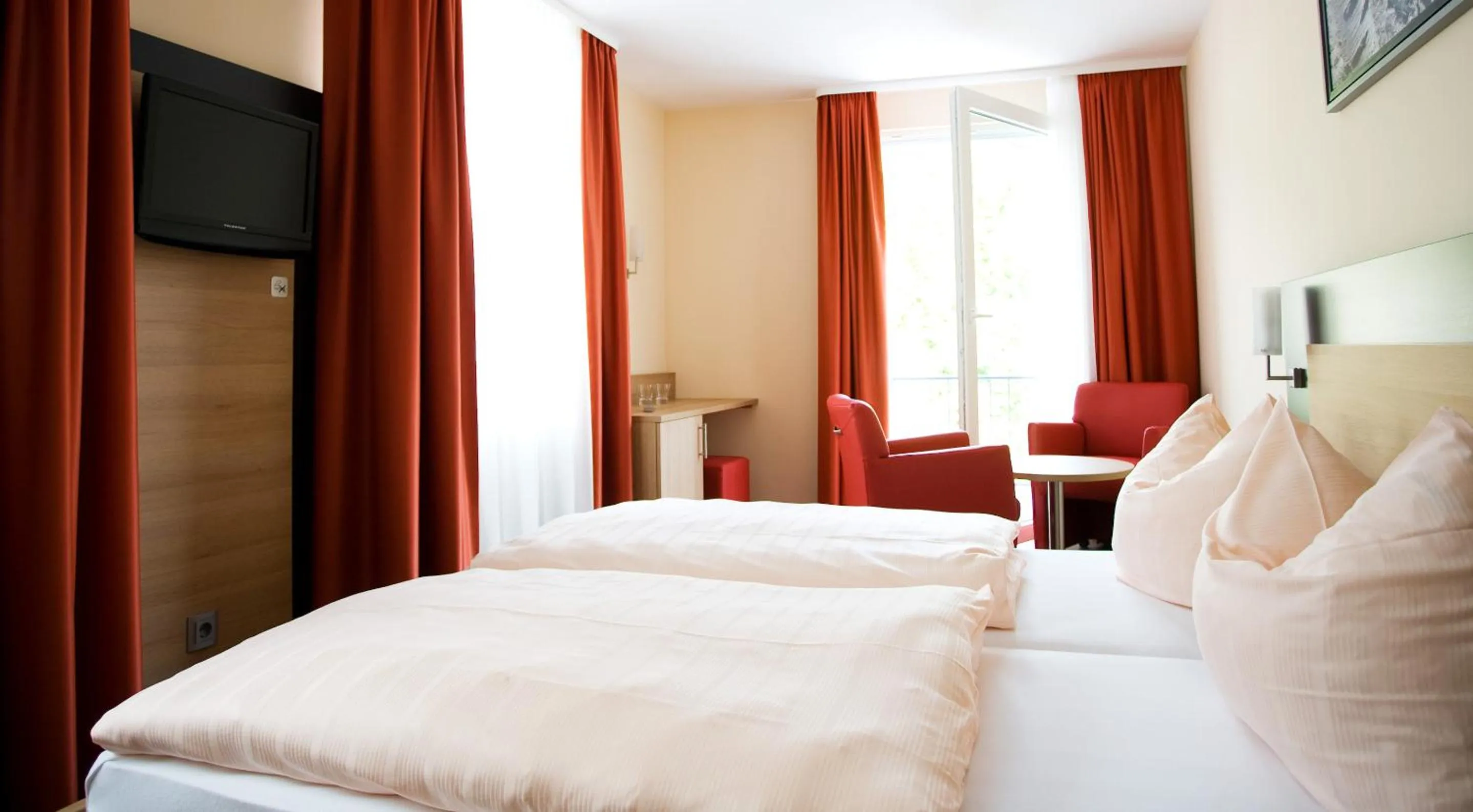 Bedroom, Bed in Hotel La Baia