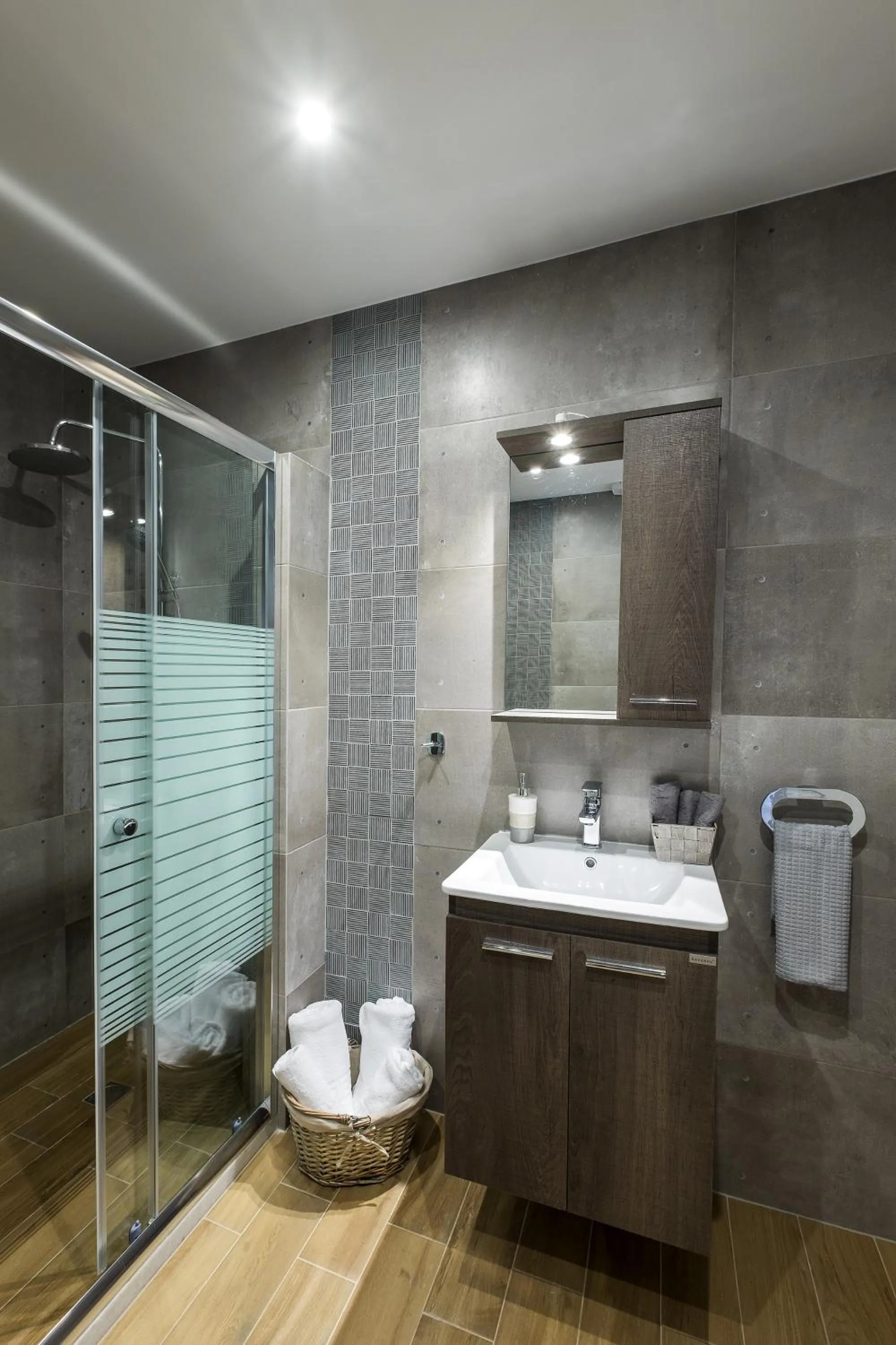 Bathroom in Paros Villas Nereids