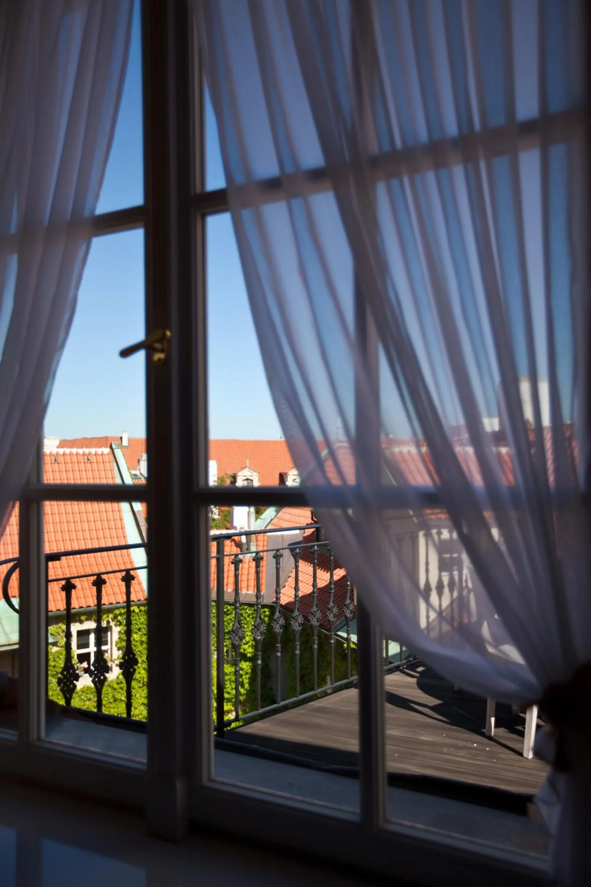 Balcony/Terrace in Alchymist Prague Castle Suites Hotel