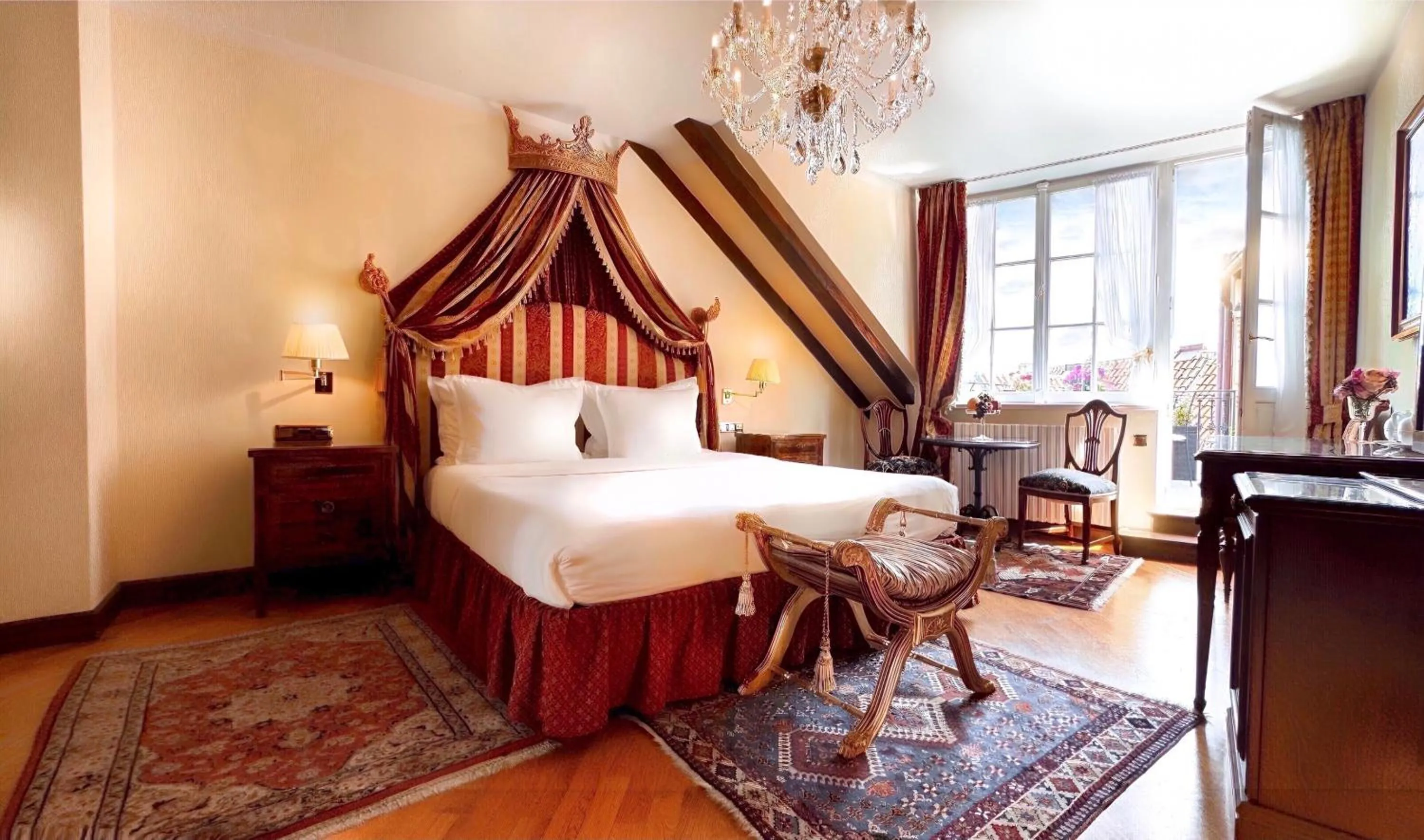 Bedroom, Bed in Alchymist Prague Castle Suites Hotel