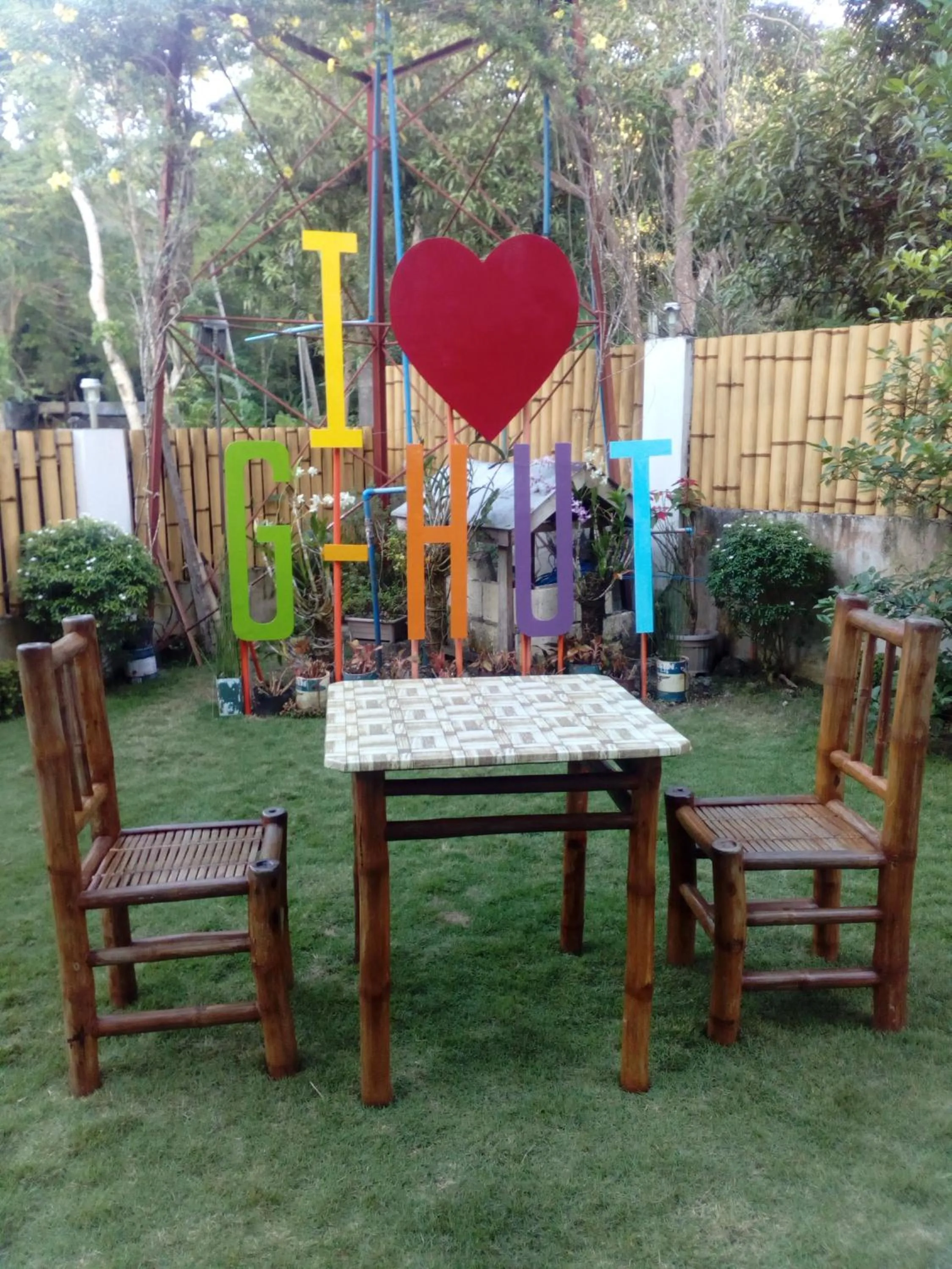 Patio in Greenhut Pension & Bar