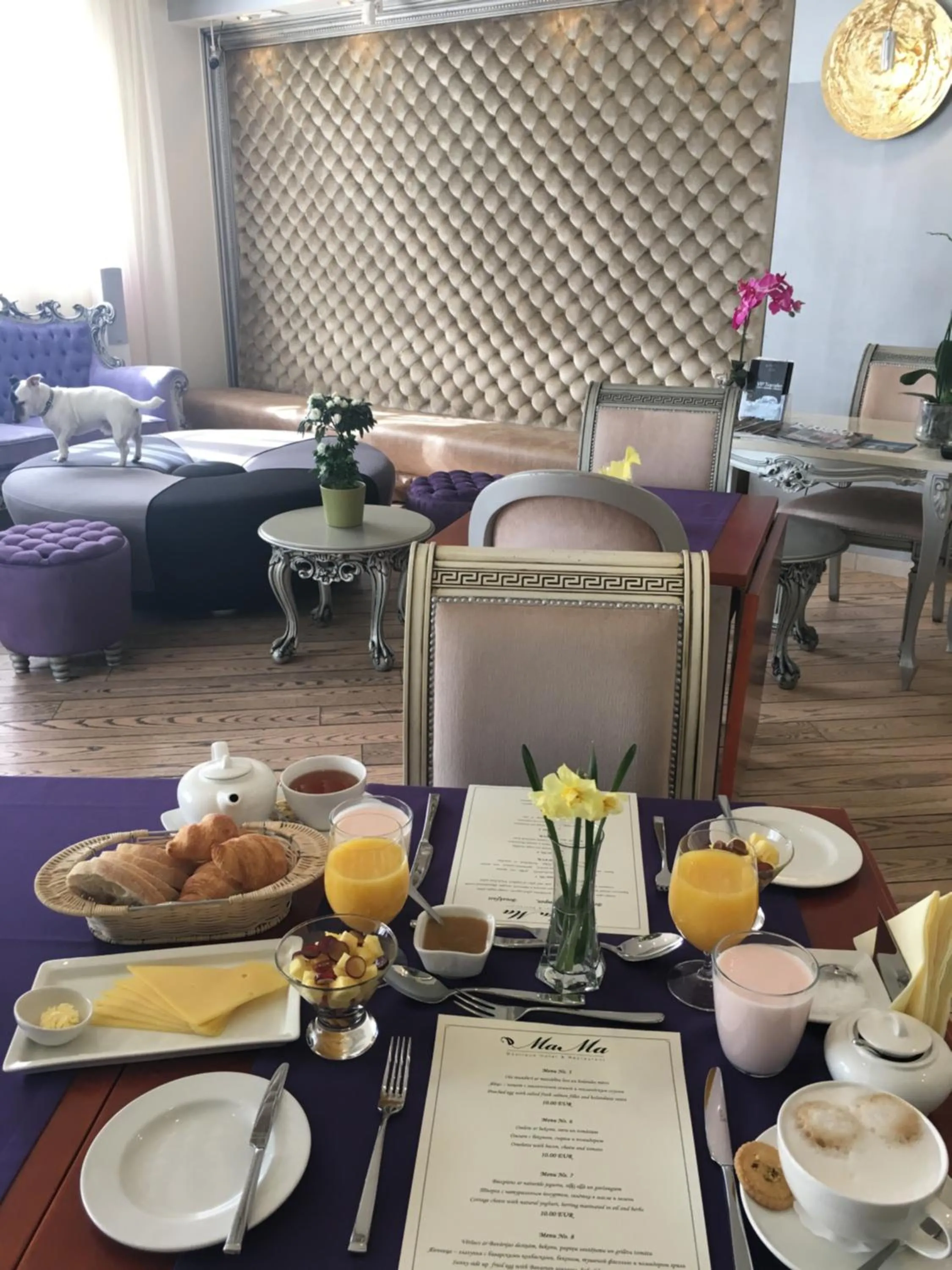 Breakfast in Boutique Hotel Mama