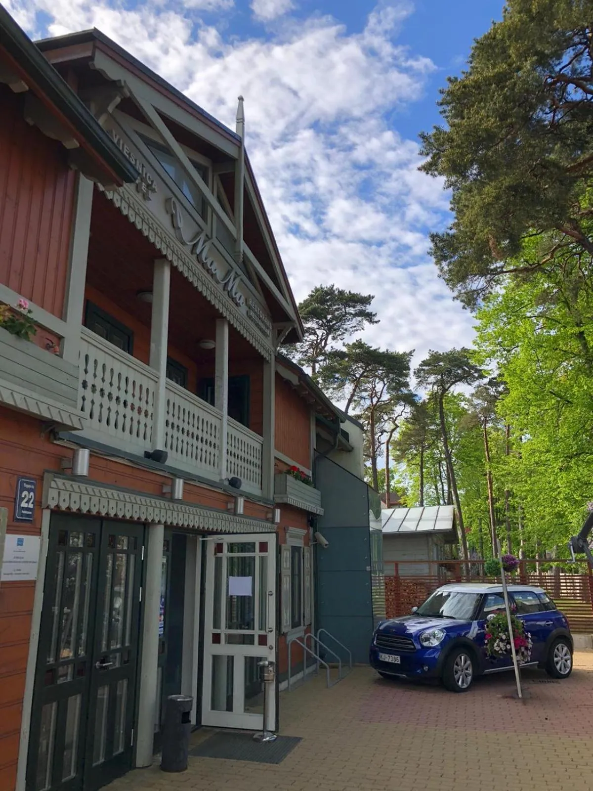 Property building in Boutique Hotel Mama