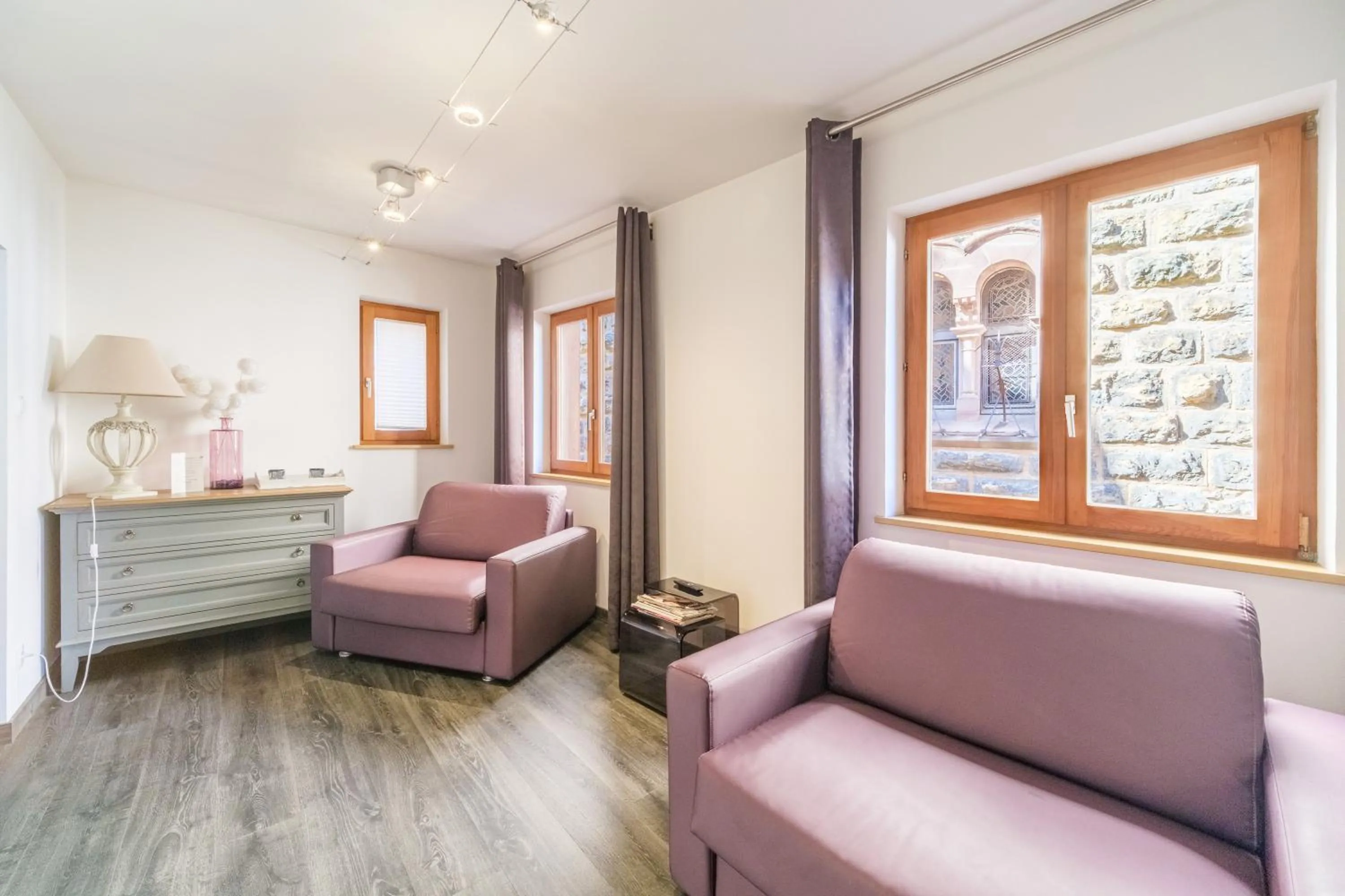 Living room in L'Hostellerie du Château
