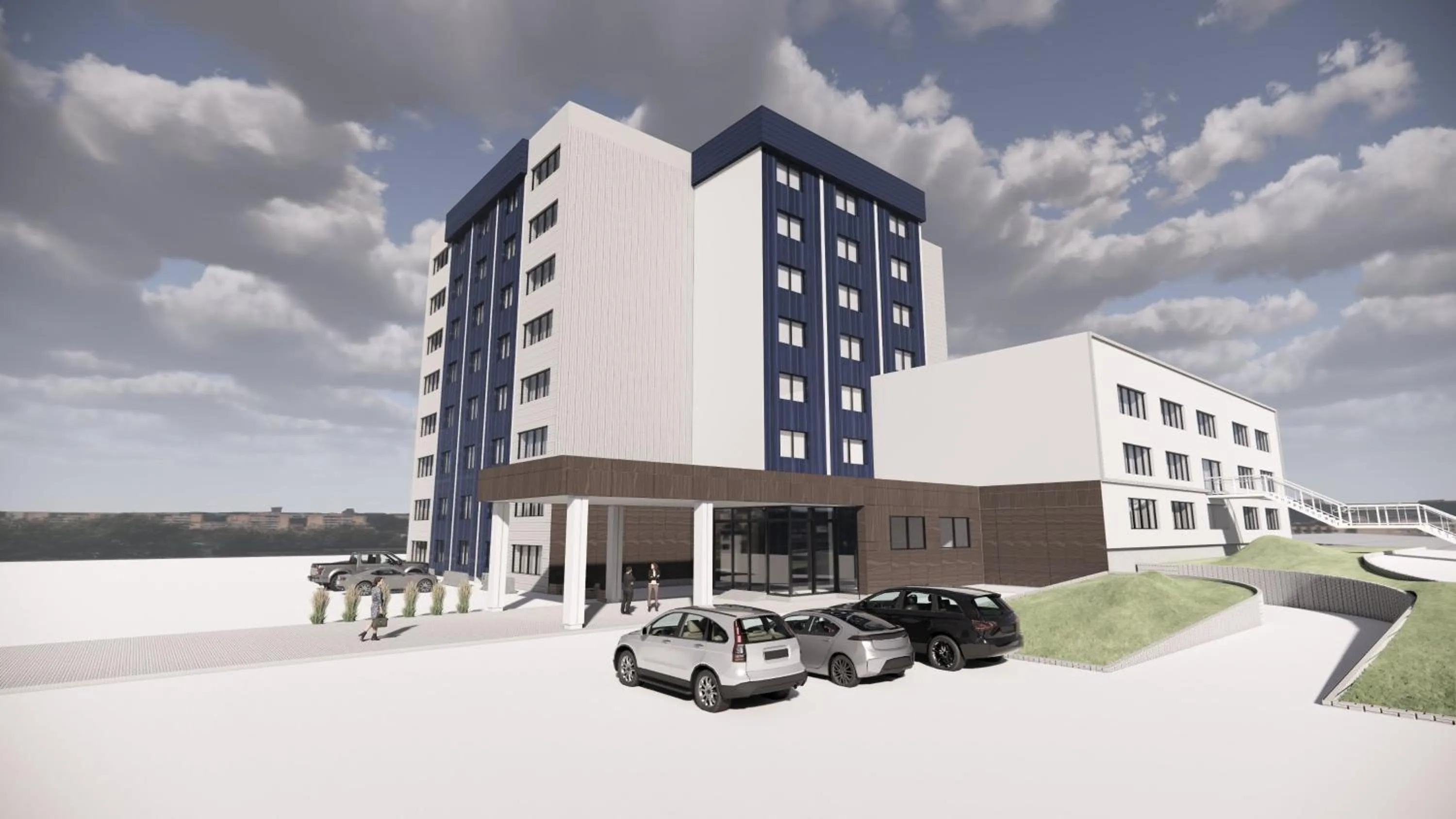 Property building in Canadas Best Value Inn Saint John New Brunswick