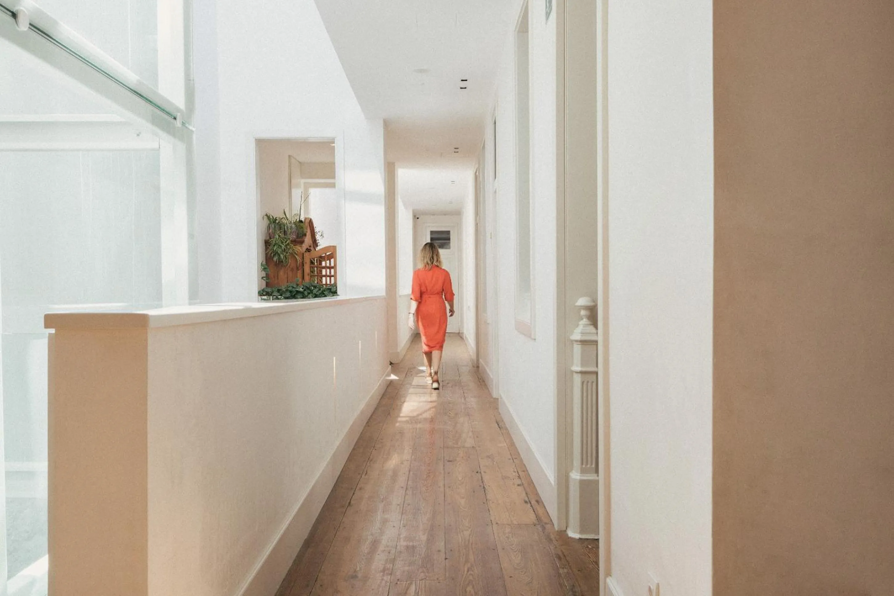 Inner courtyard view in VEINTIUNO Emblematic Hotels - Adults Only