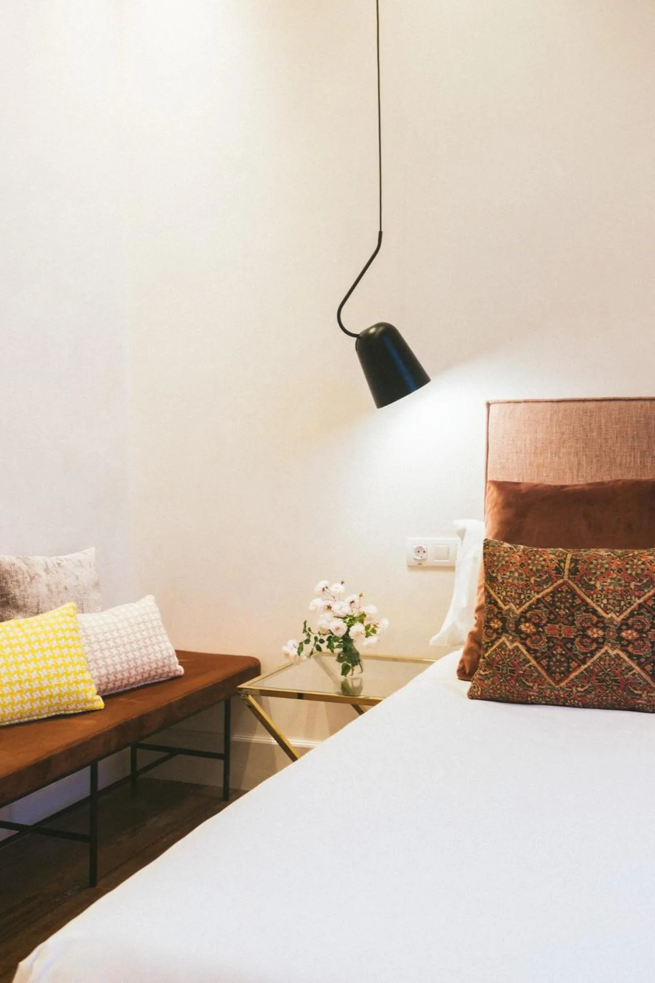 Bed in VEINTIUNO Emblematic Hotels - Adults Only