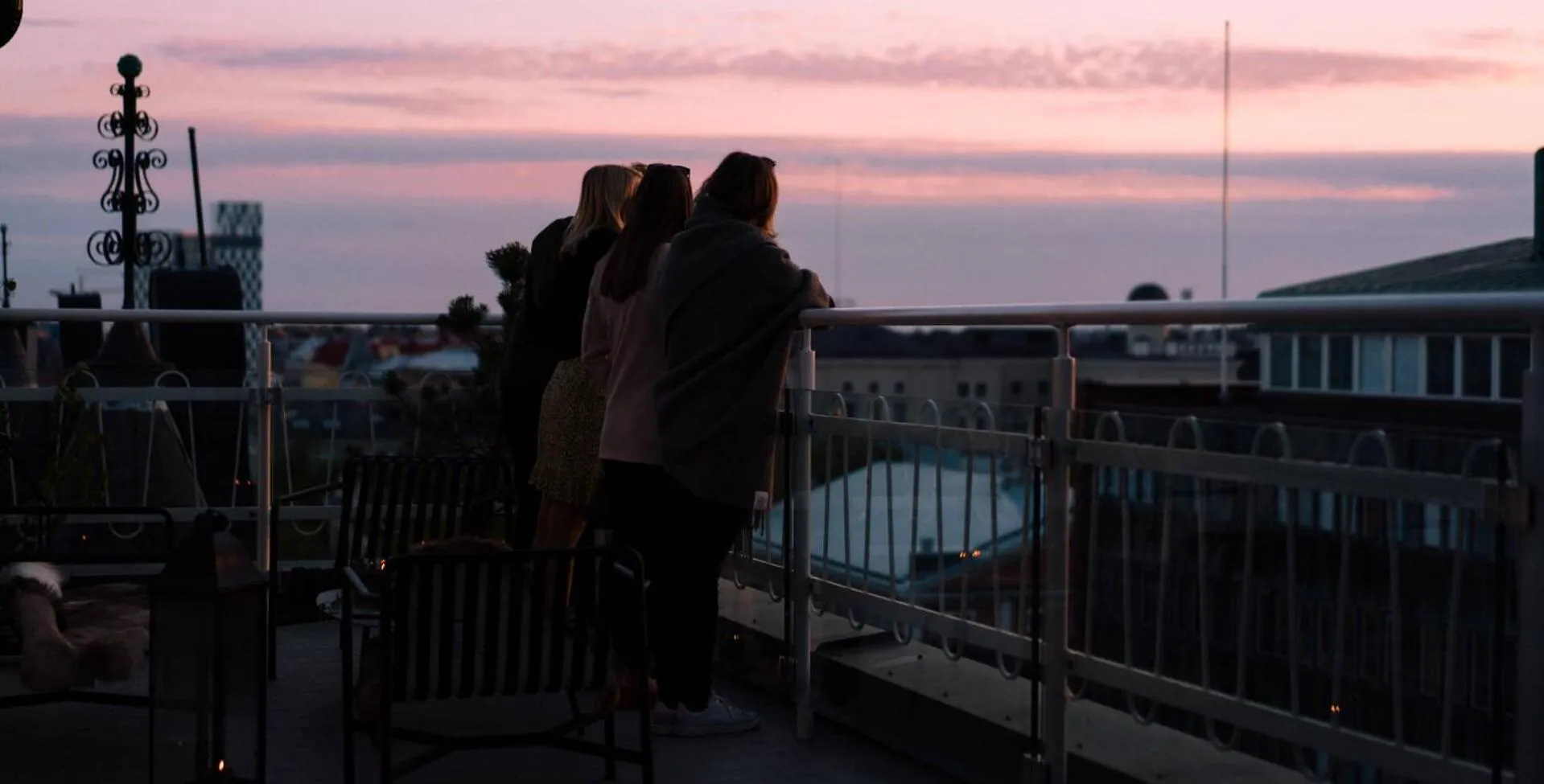 Balcony/Terrace in Lapland Hotels Bulevardi