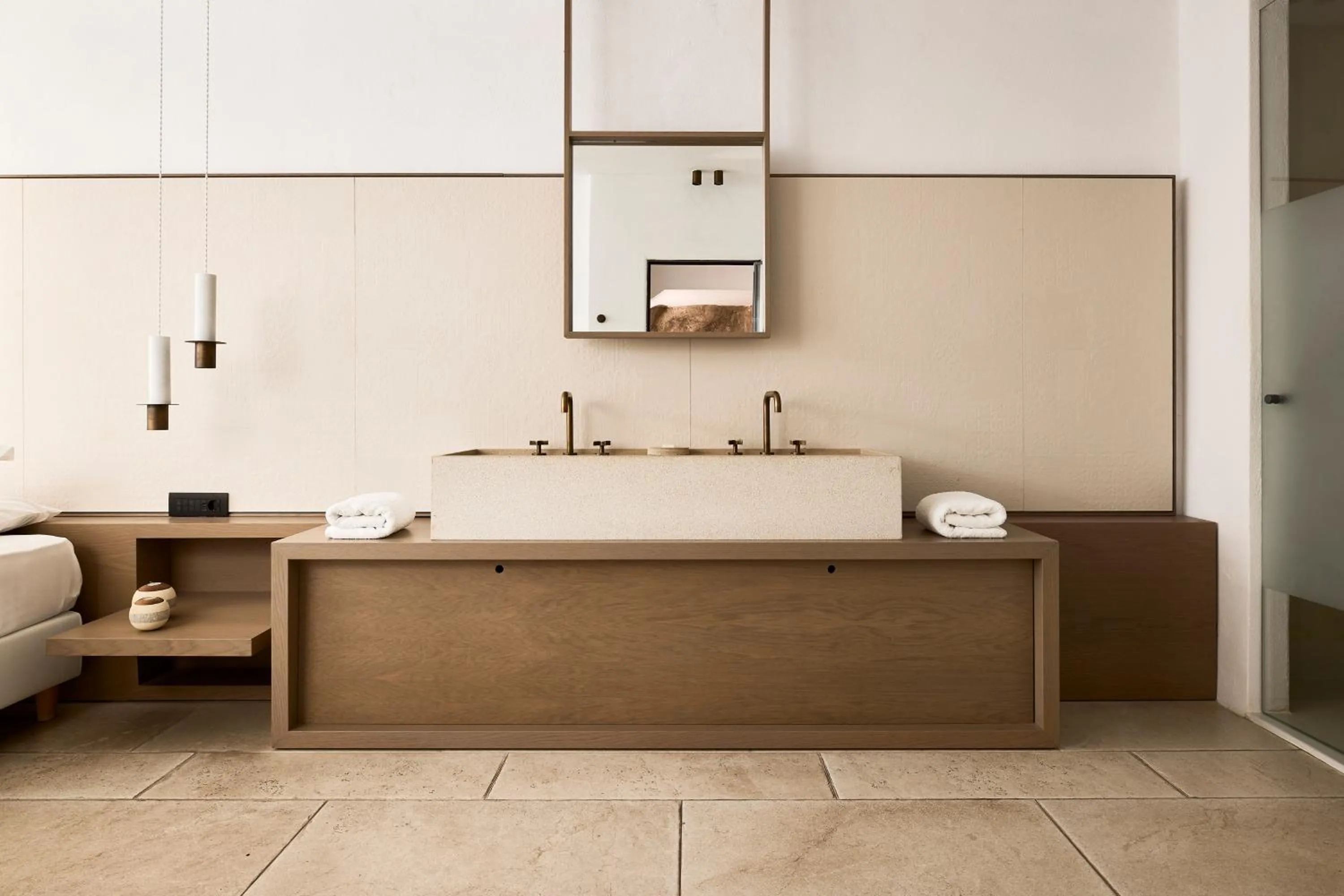 Bathroom in Hotel Adonis