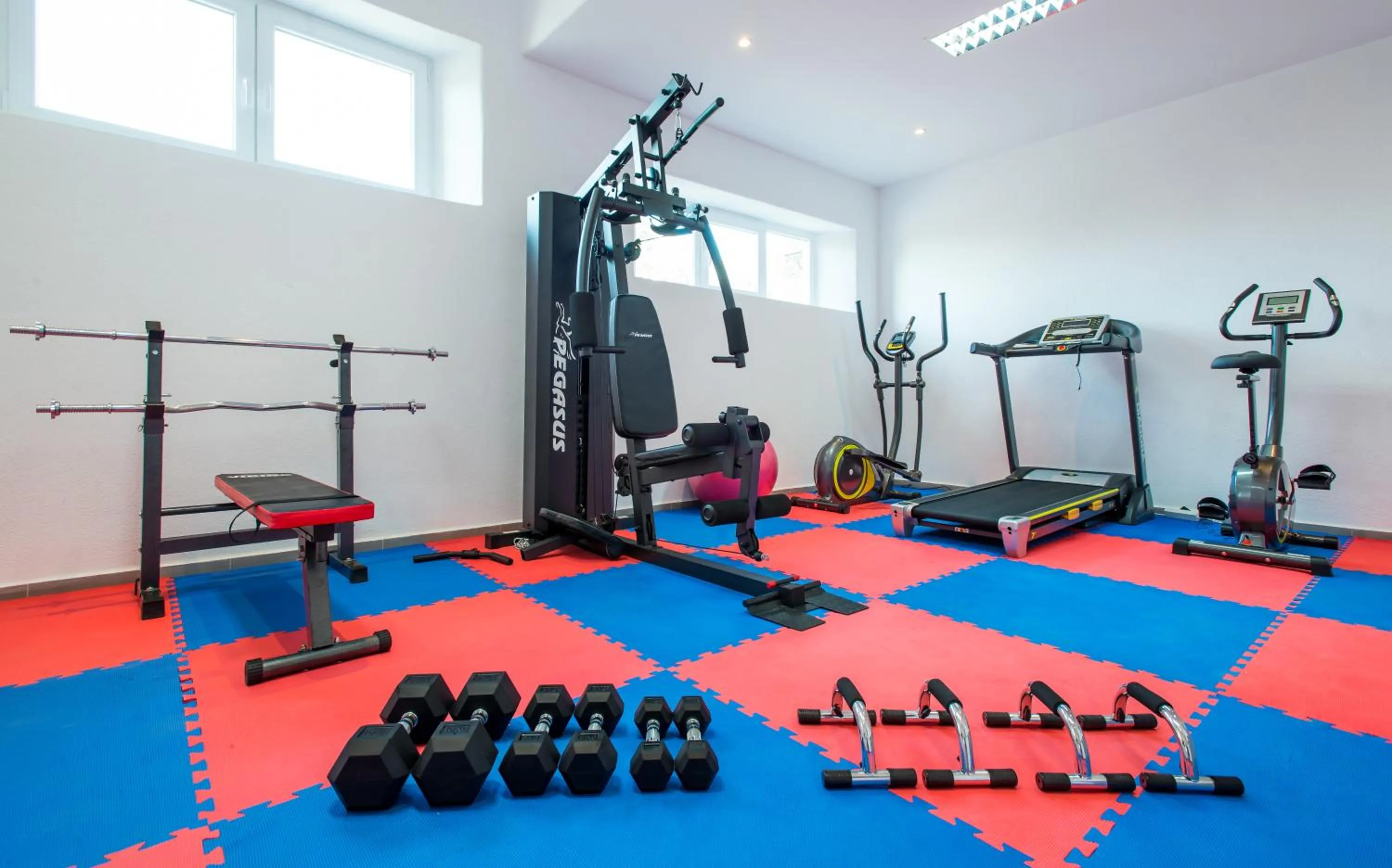 Fitness centre/facilities in Hotel Adonis