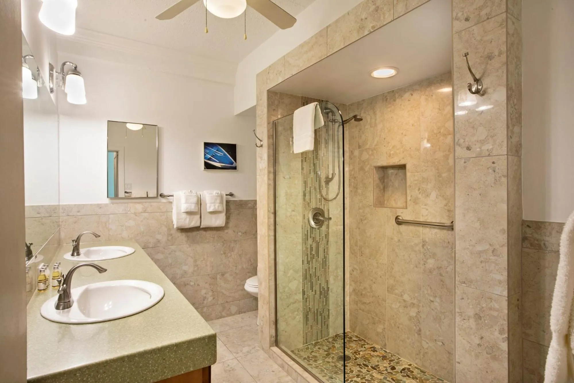 Bathroom in Secret Harbour Beach Resort