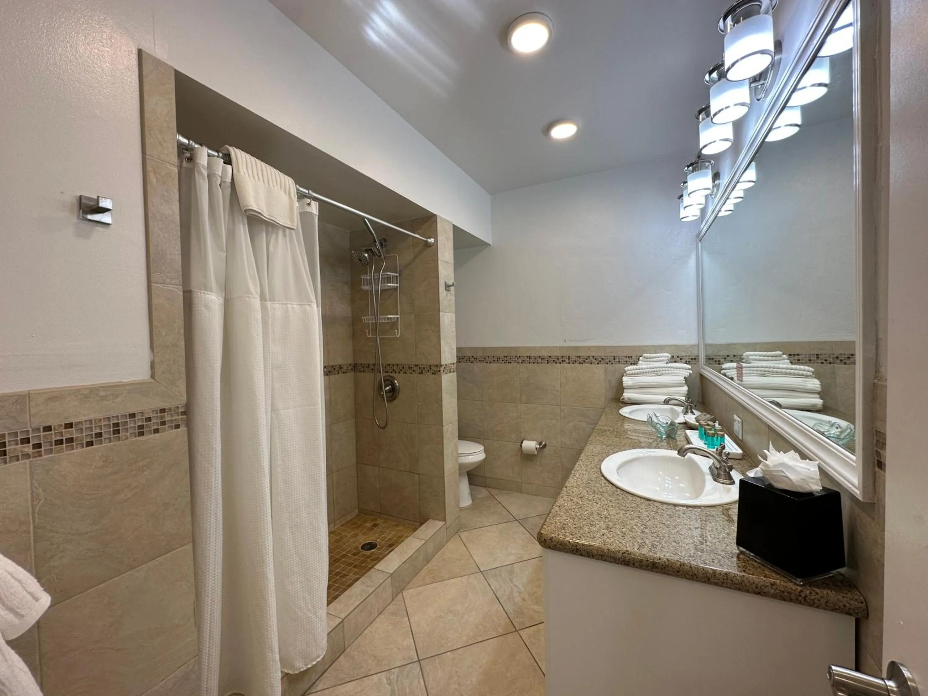 Bathroom in Secret Harbour Beach Resort