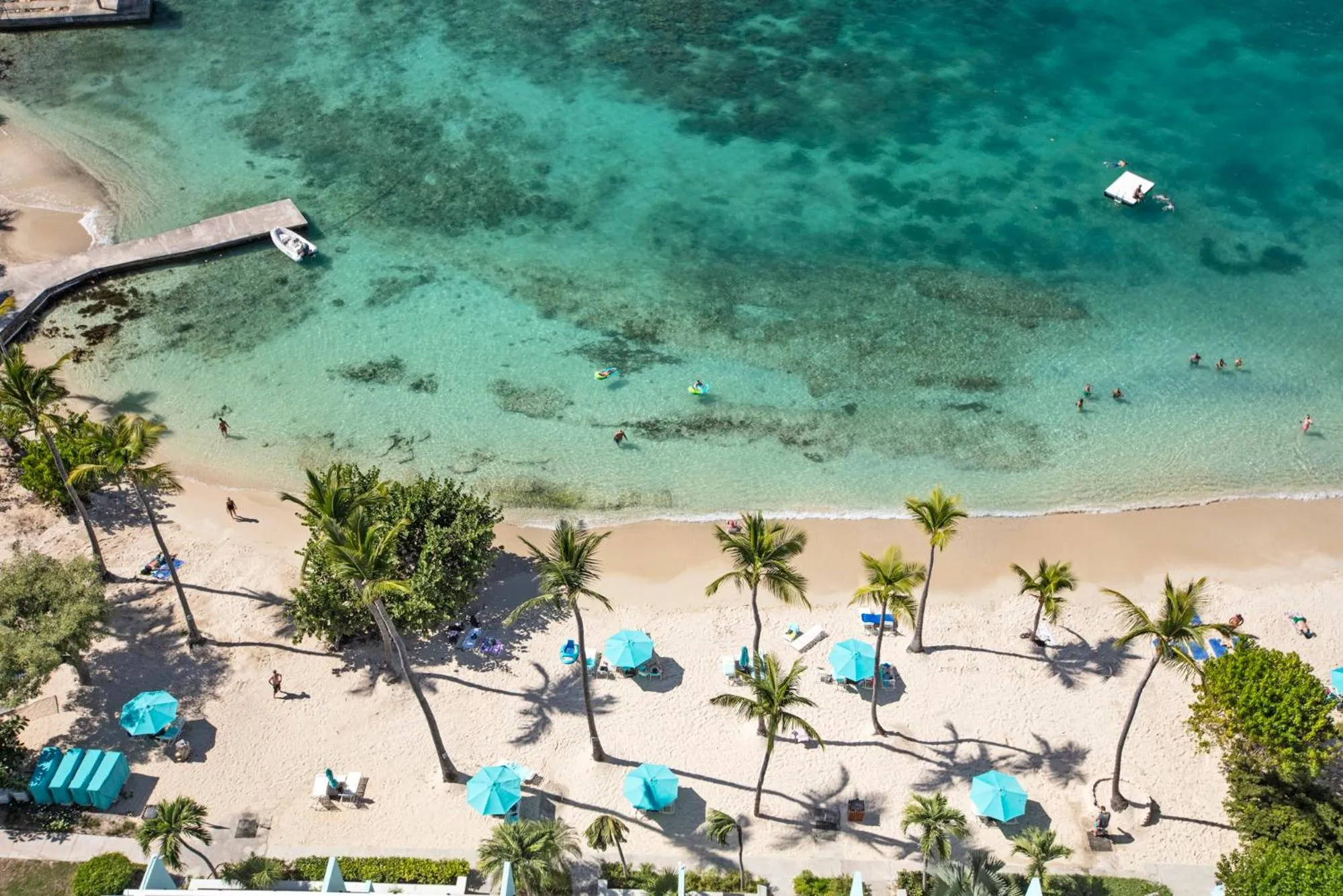 Natural landscape in Secret Harbour Beach Resort