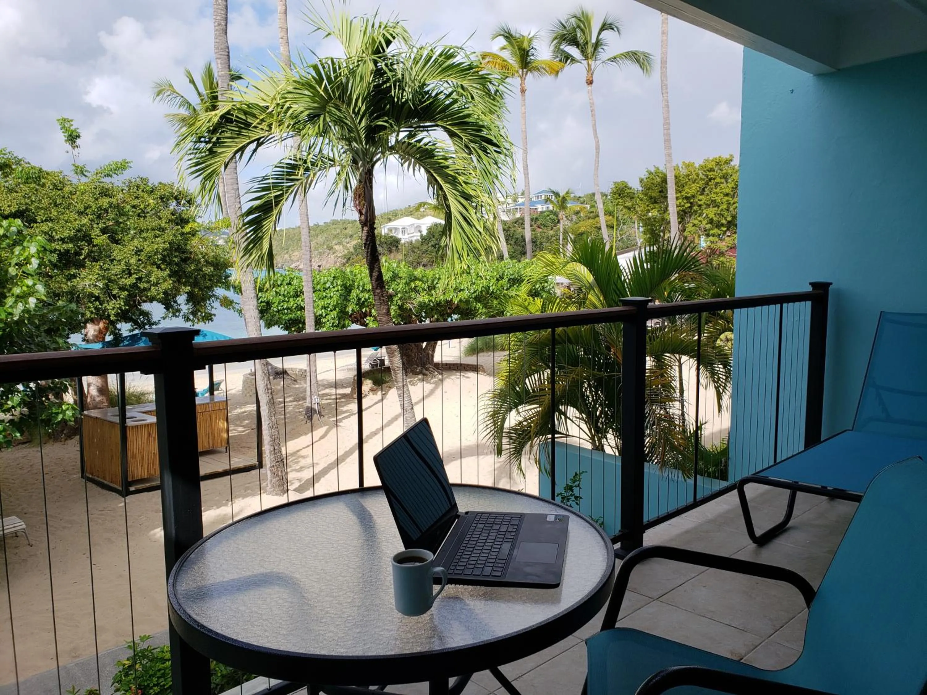 Balcony/Terrace in Secret Harbour Beach Resort