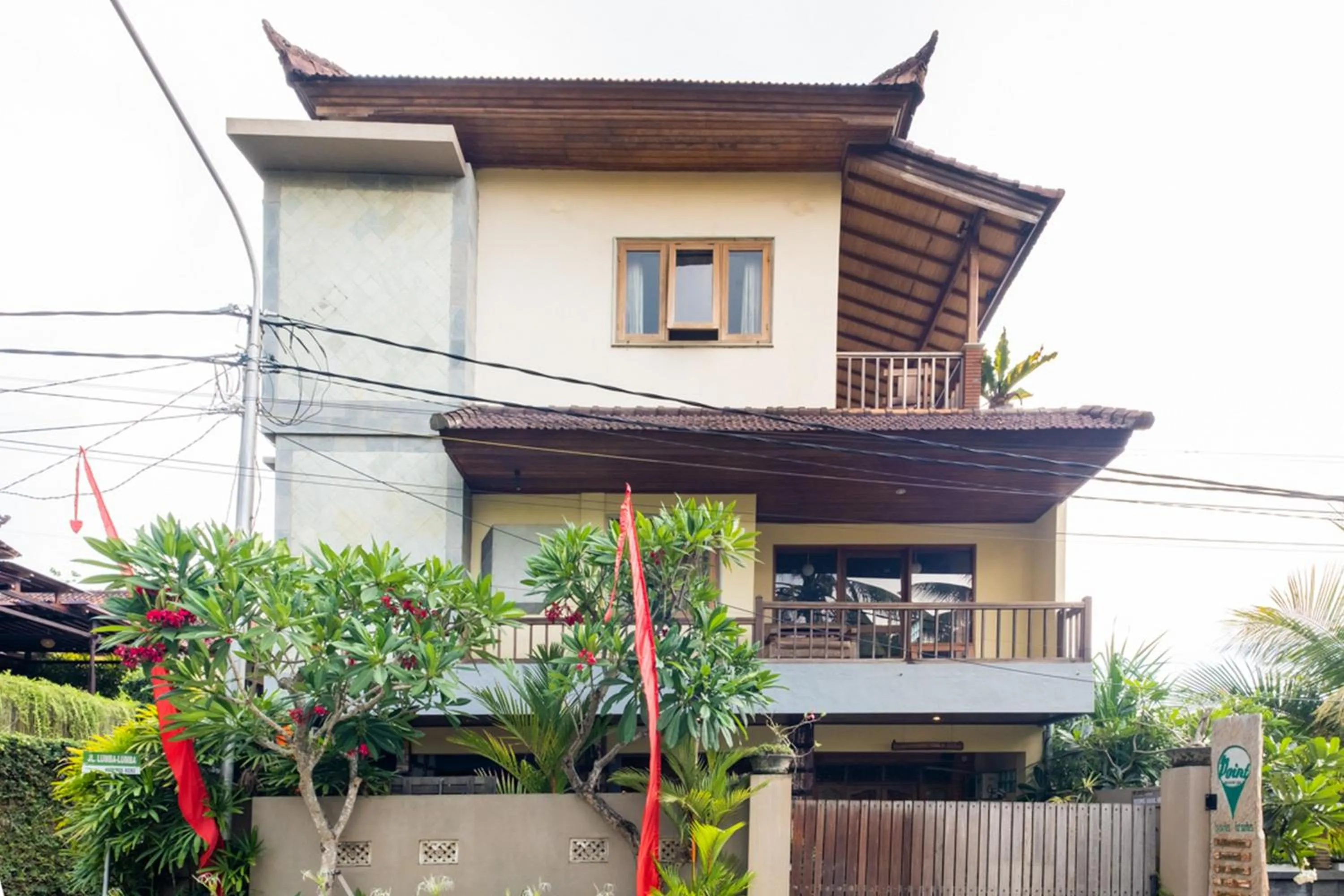 Property building in The point surfcamp Bali